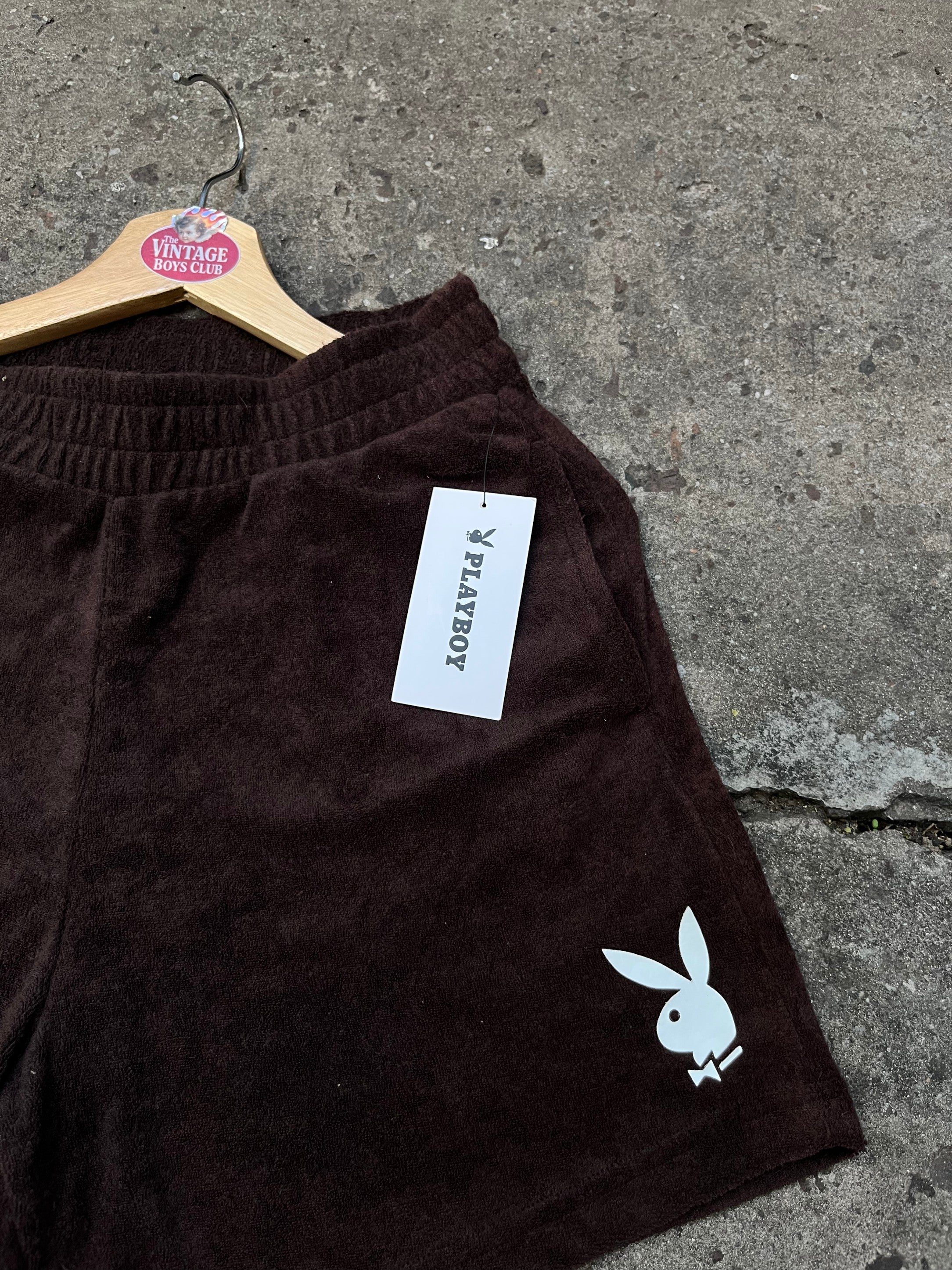 Short Playboy de Peluche Original nuevo con etiqueta