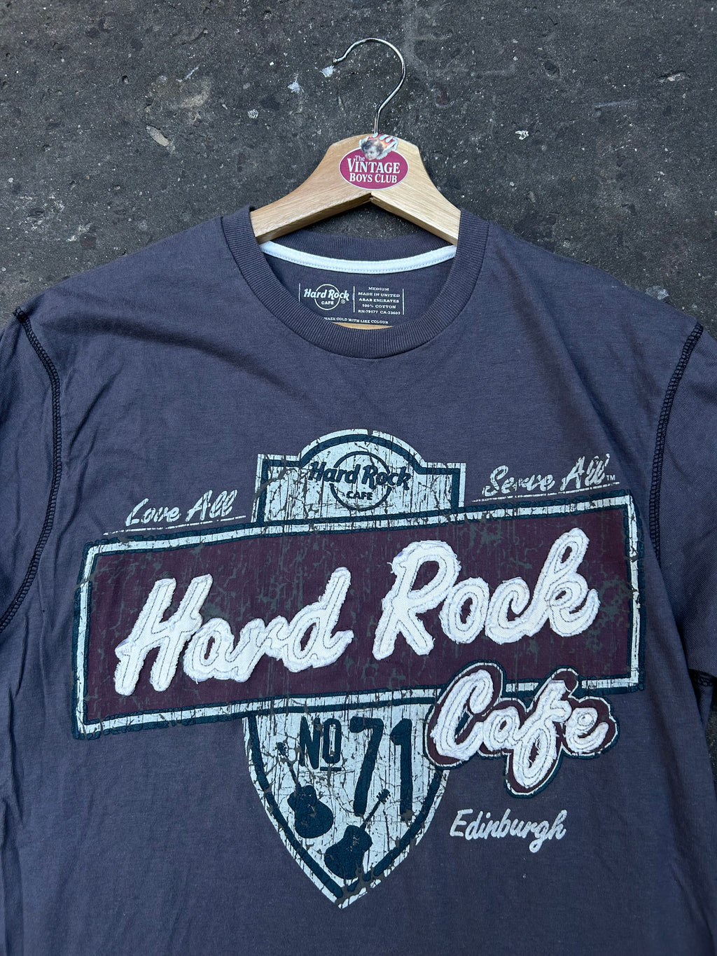 Remera Hard Rock Edinburgh Original