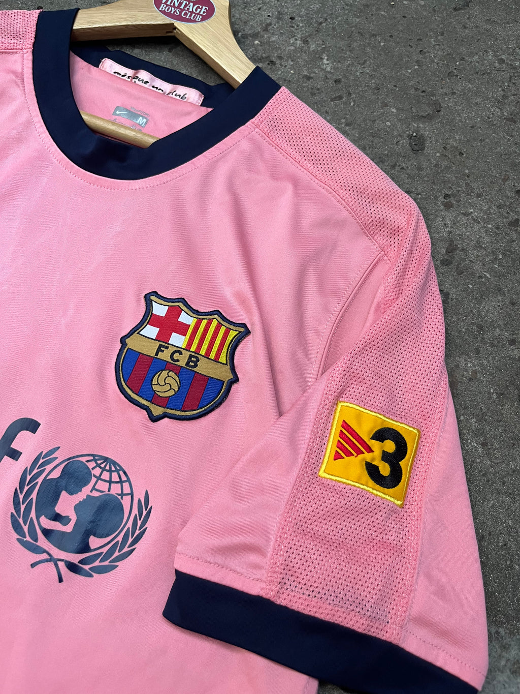 Camiseta Barcelona 2009 Rosa de Xavi