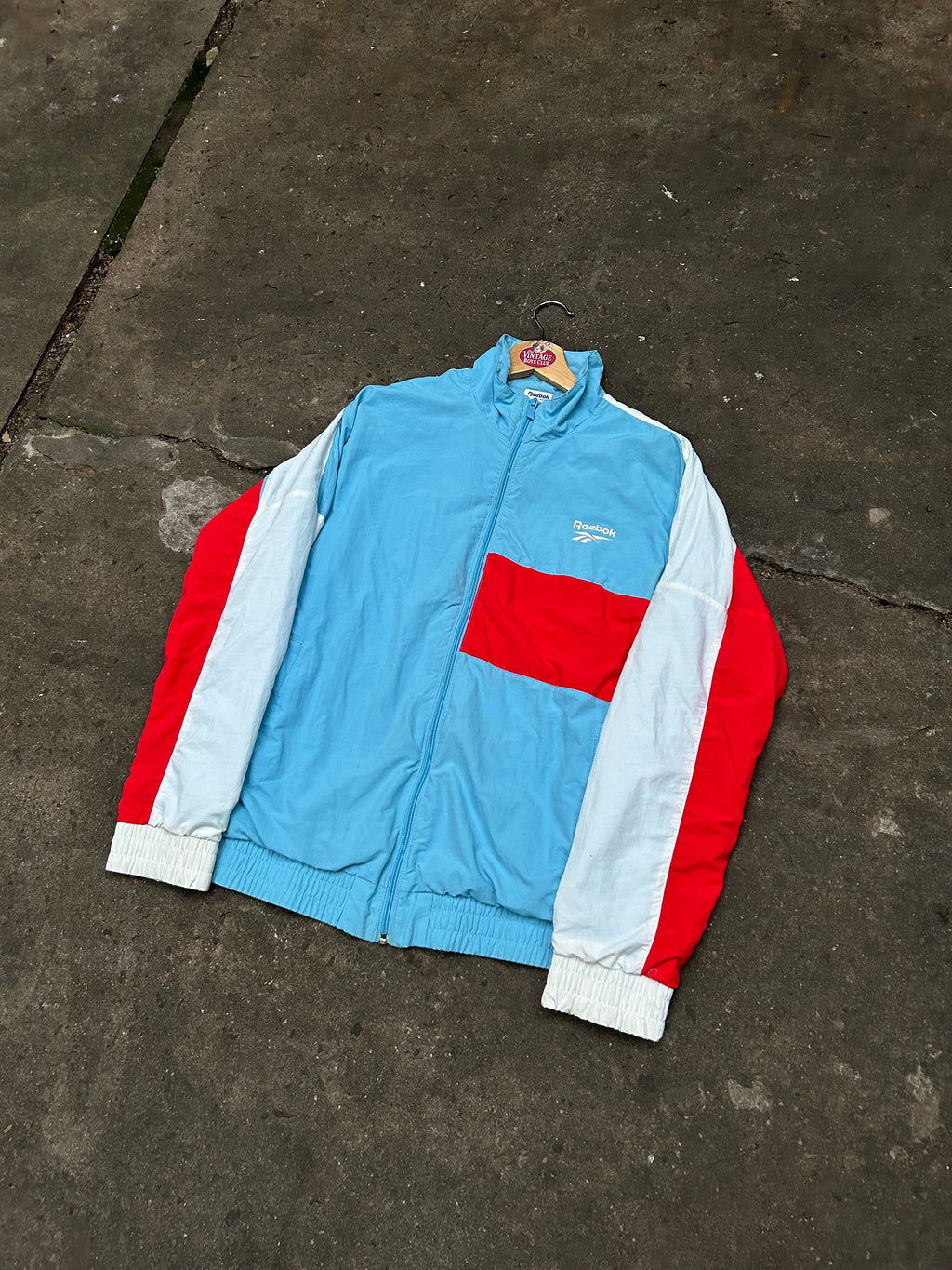 Campera Reebok Big Logo Rompeviento Original