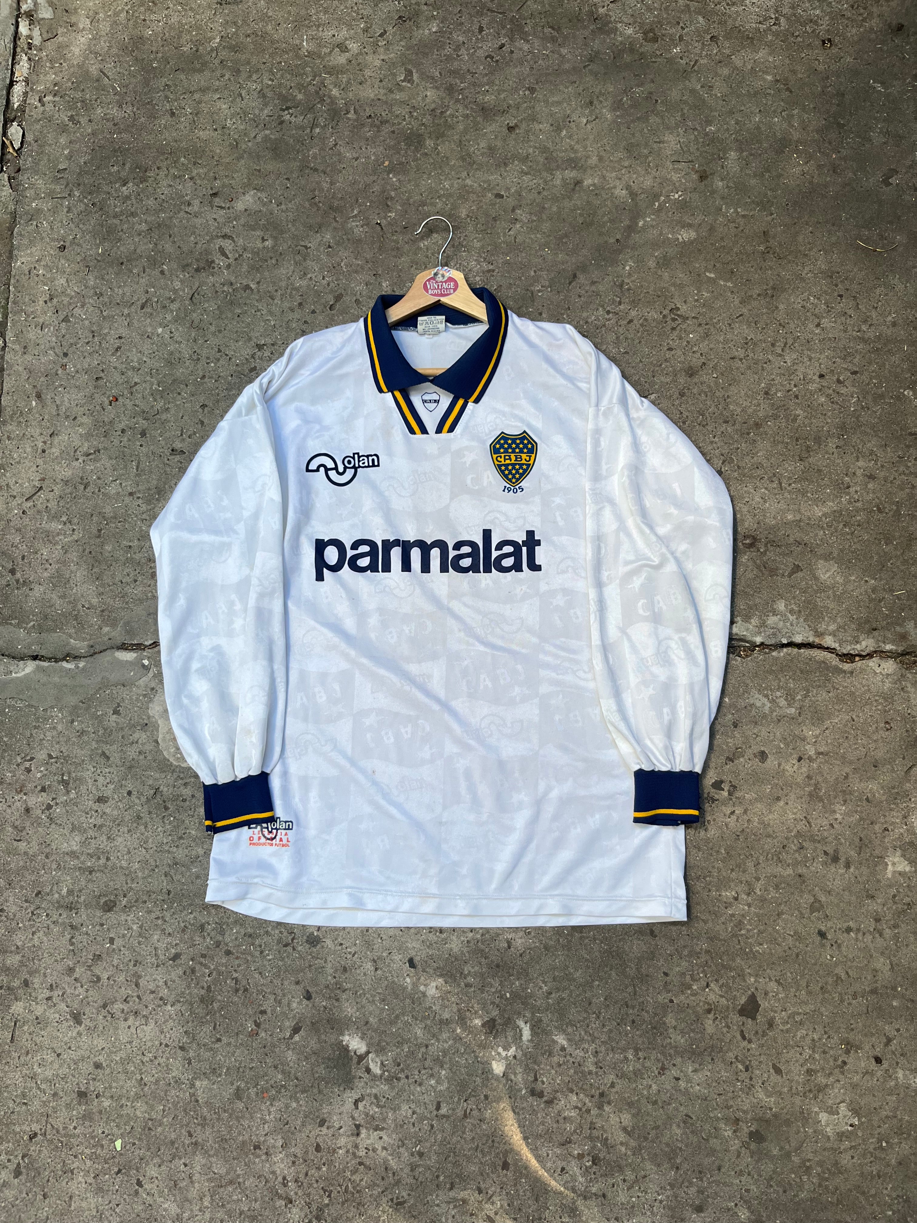 Camiseta Boca 1996 Olan Suplente Manga Larga Original