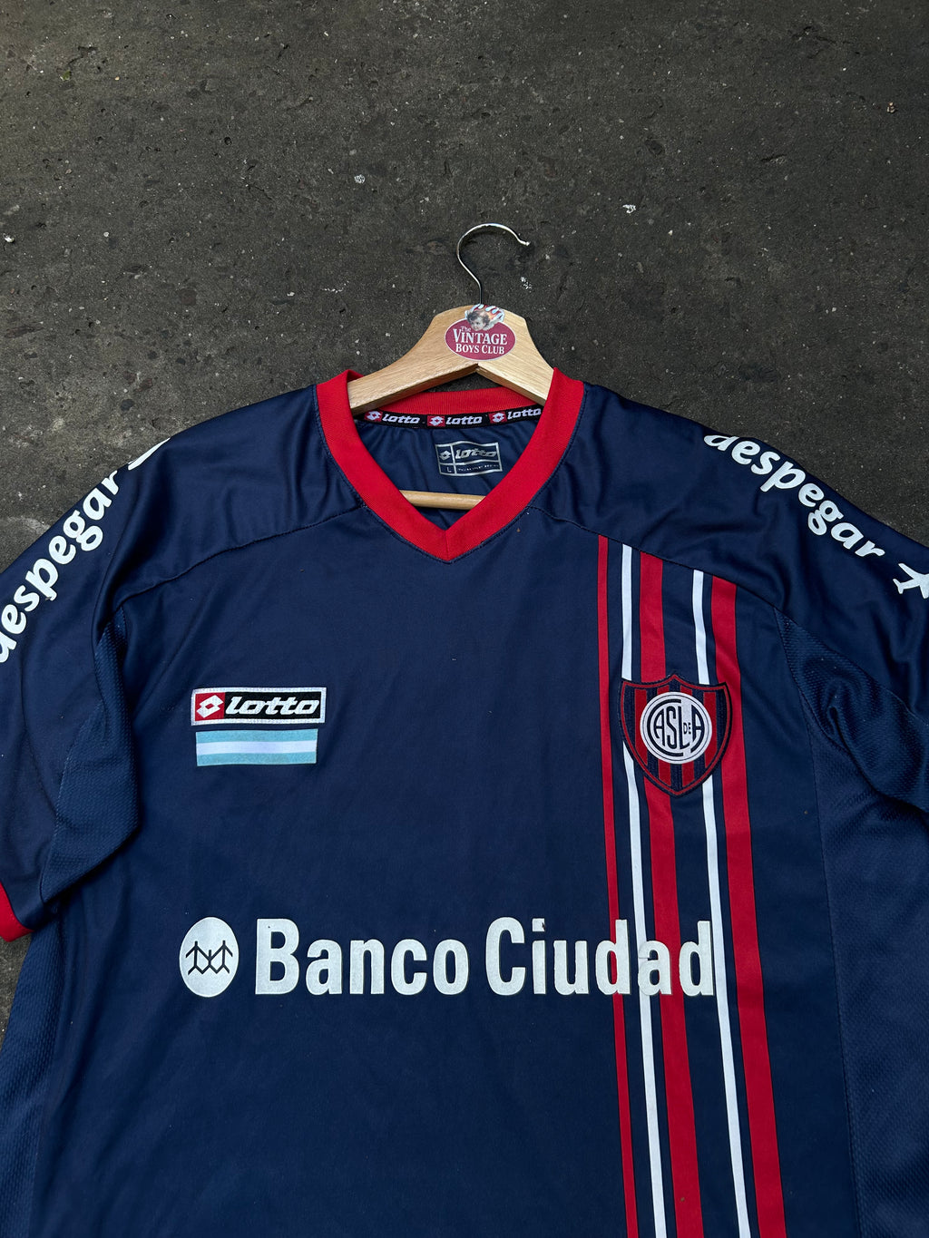 Camiseta San Lorenzo 2014 Alternativa Lotto Original