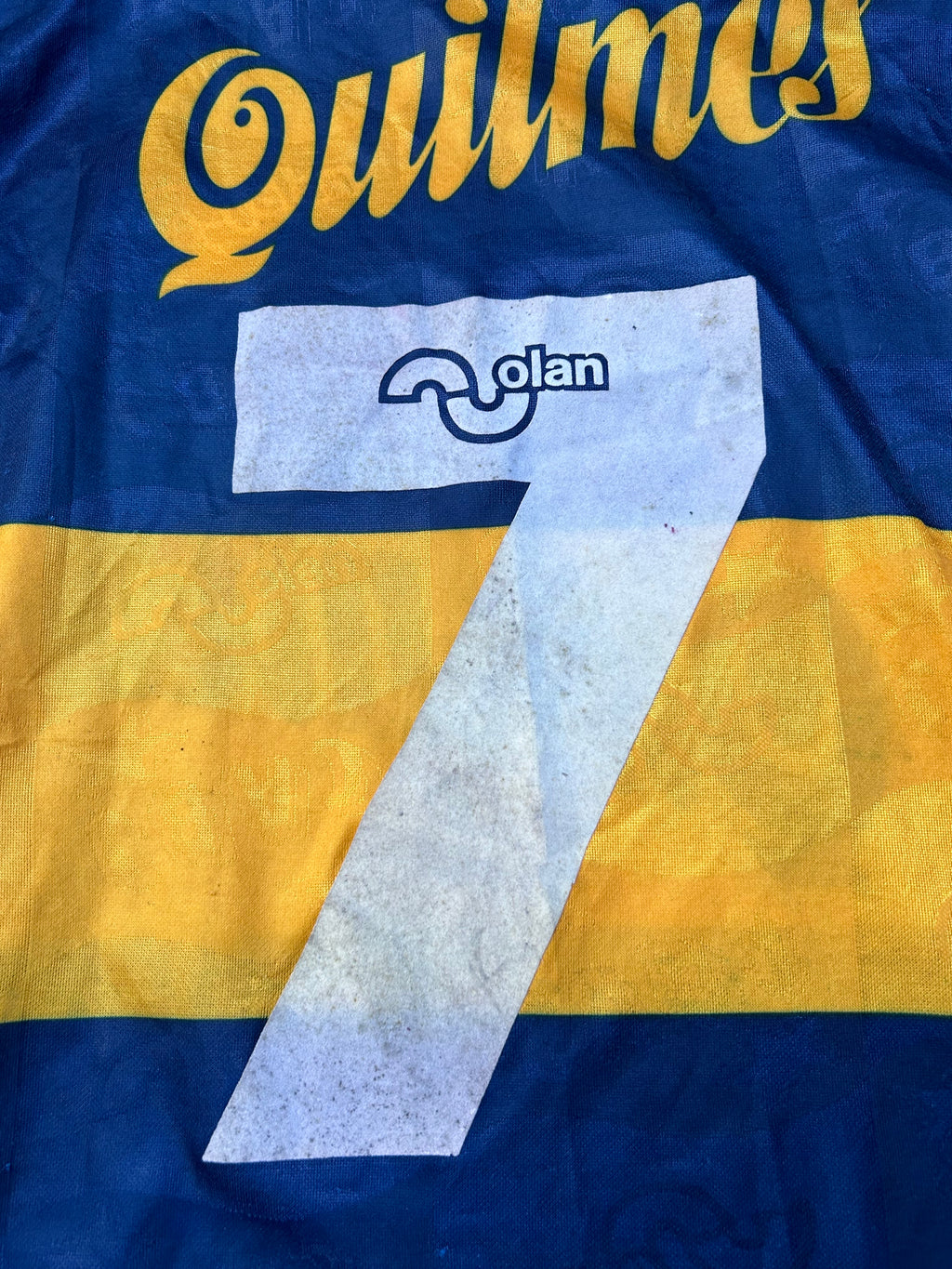 Camiseta Boca 1996 Quilmes de Juego