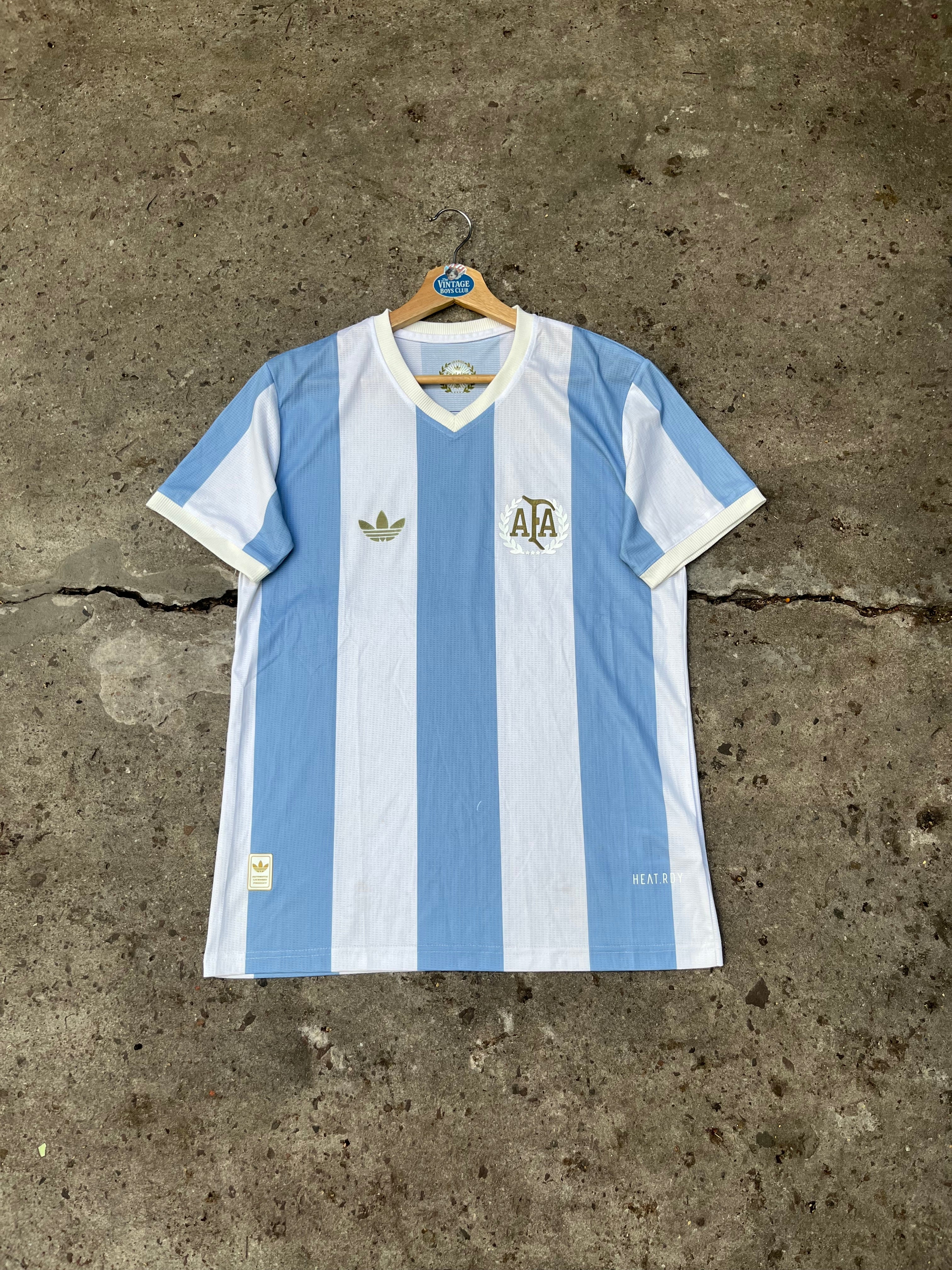 Camiseta Argentina Aniversario 50años Versión Jugador Original