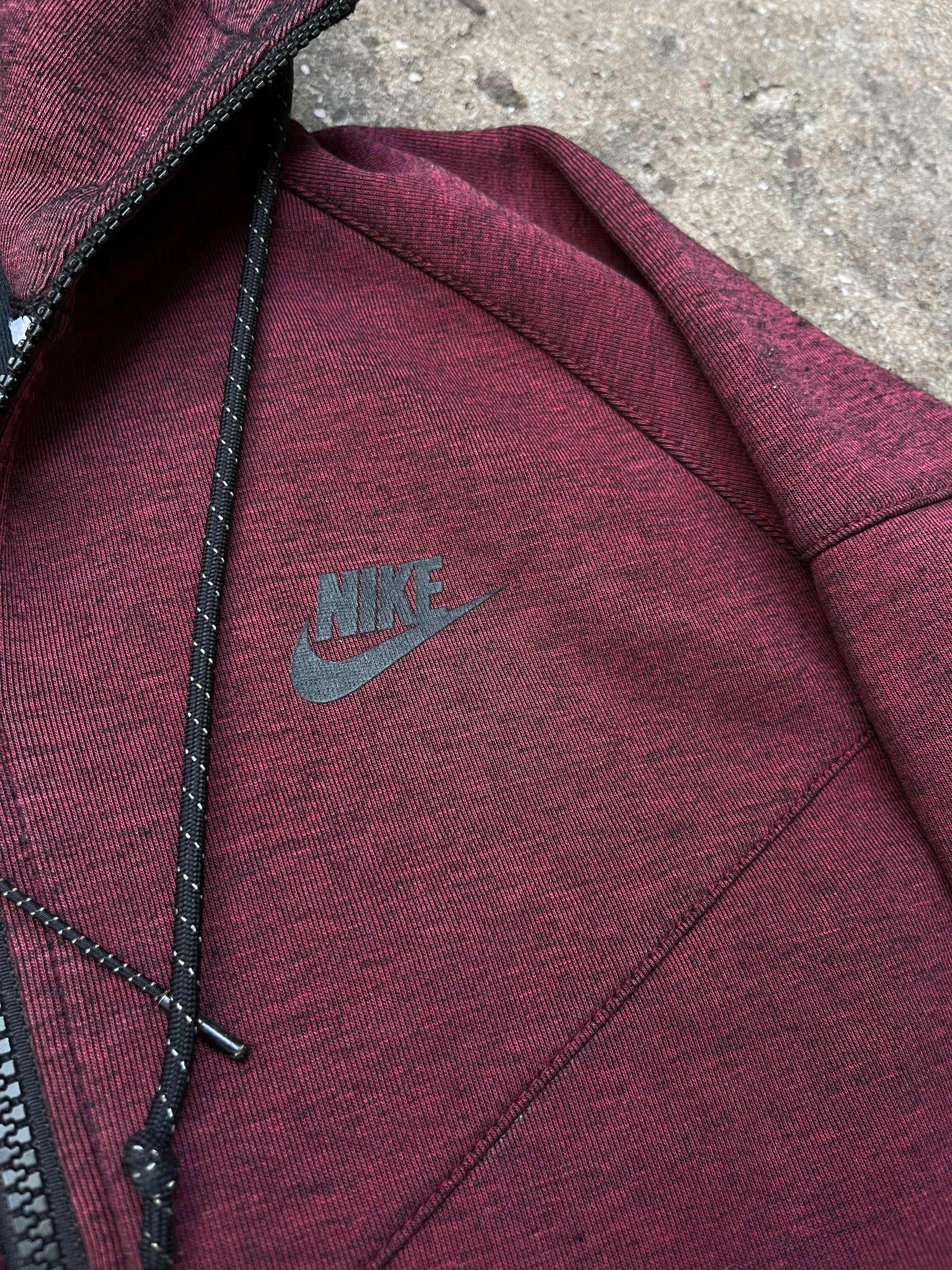 Campera Nike Tech Bordo Original