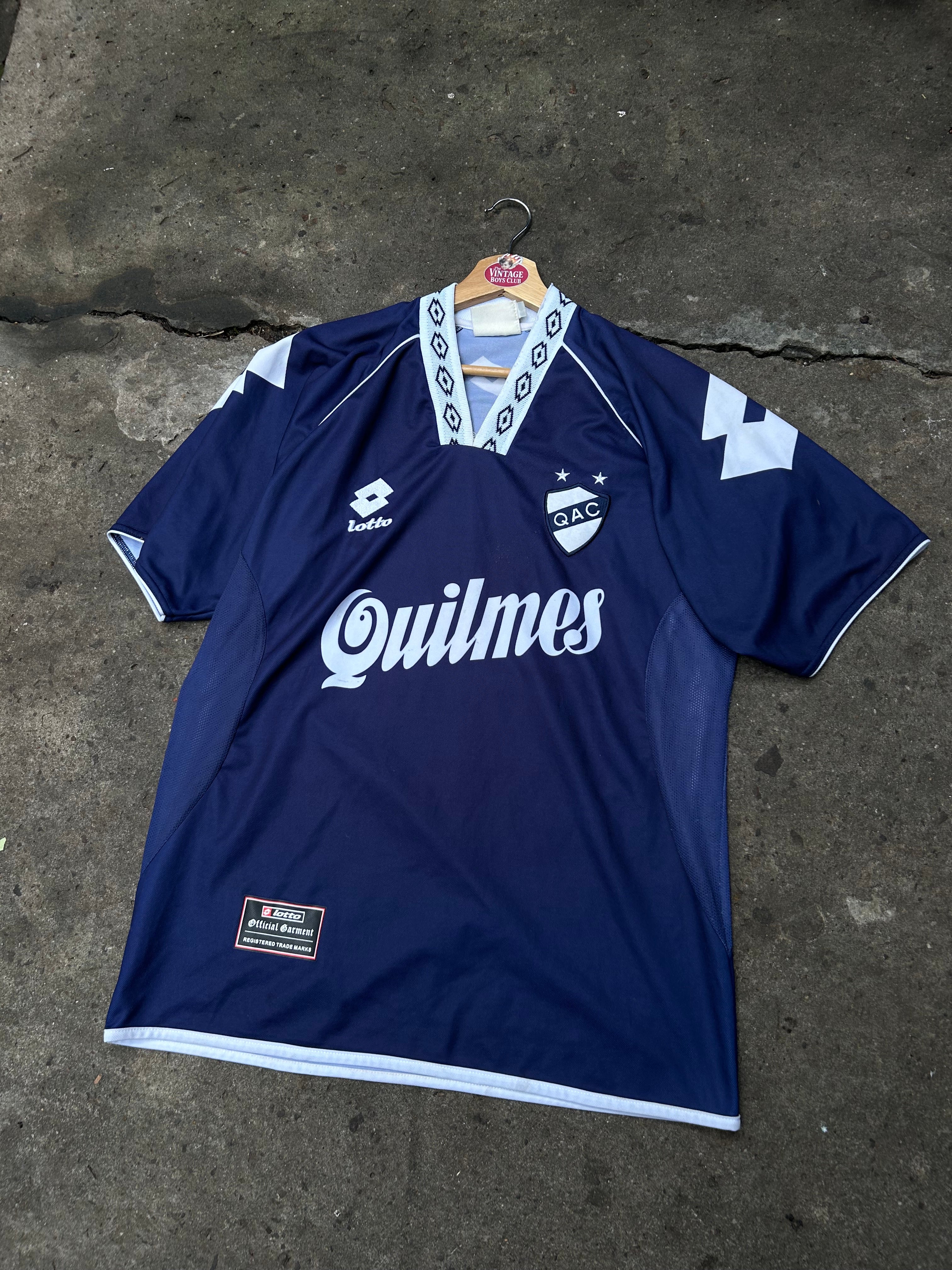 Camiseta Quilmes 2002 Lotto de Juego