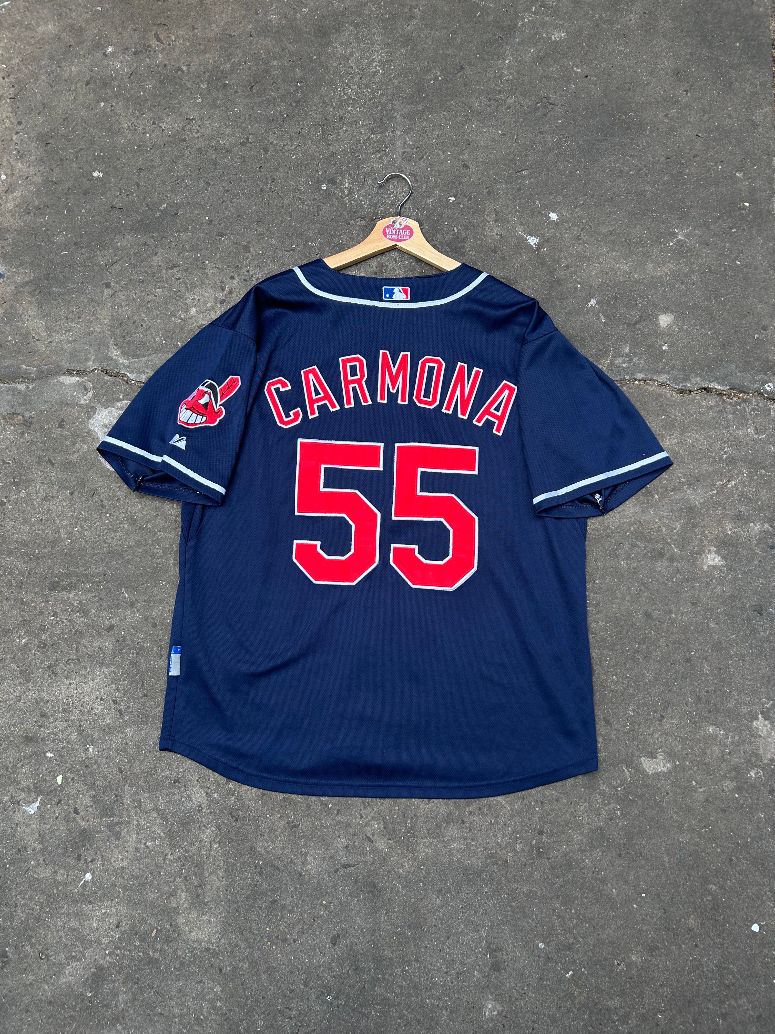 Camiseta Indians MLB Béisbol de Carmona