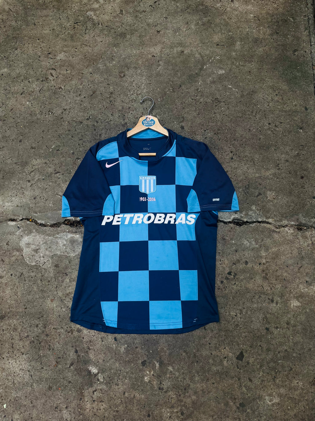 Camiseta Racing 2006 Nike Suplente Original