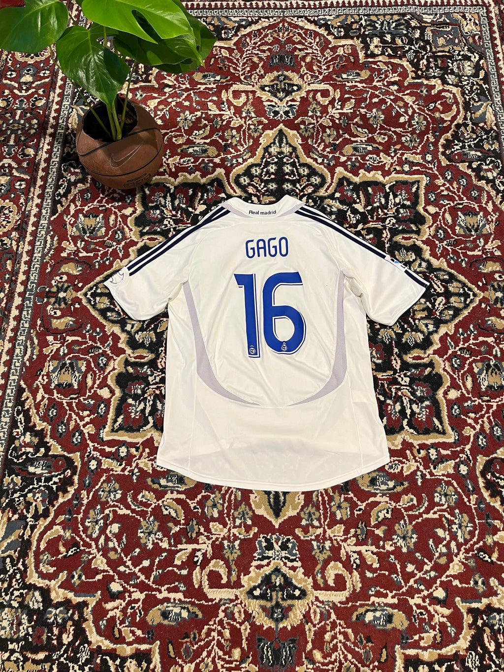Camiseta Real Madrid 2006 de Gago Original