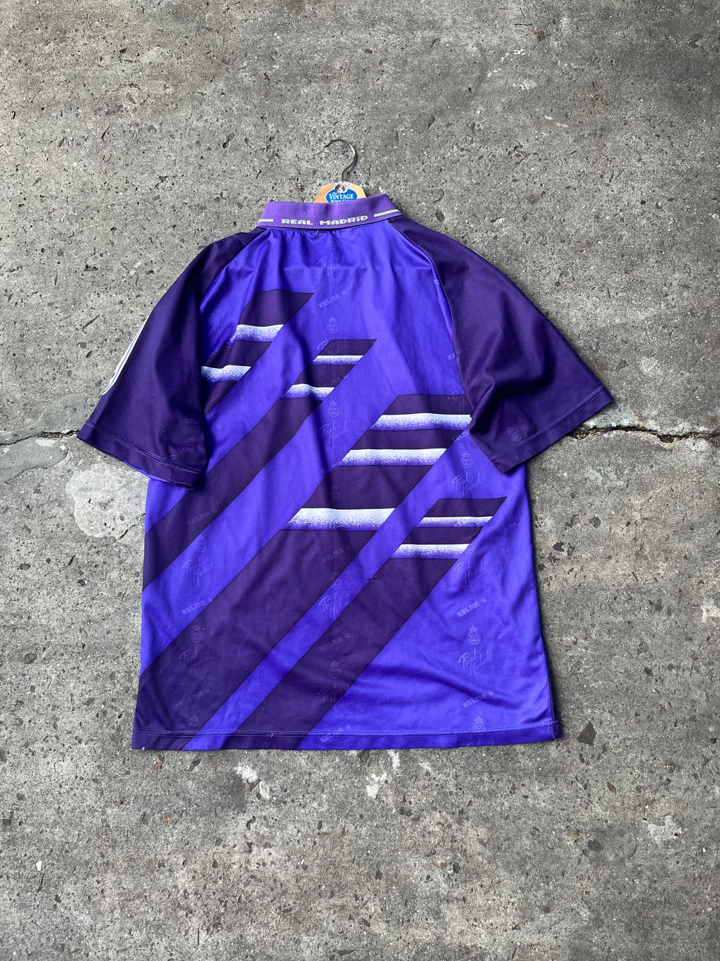 Camiseta Real Madird Kelme Suplente Violeta Original