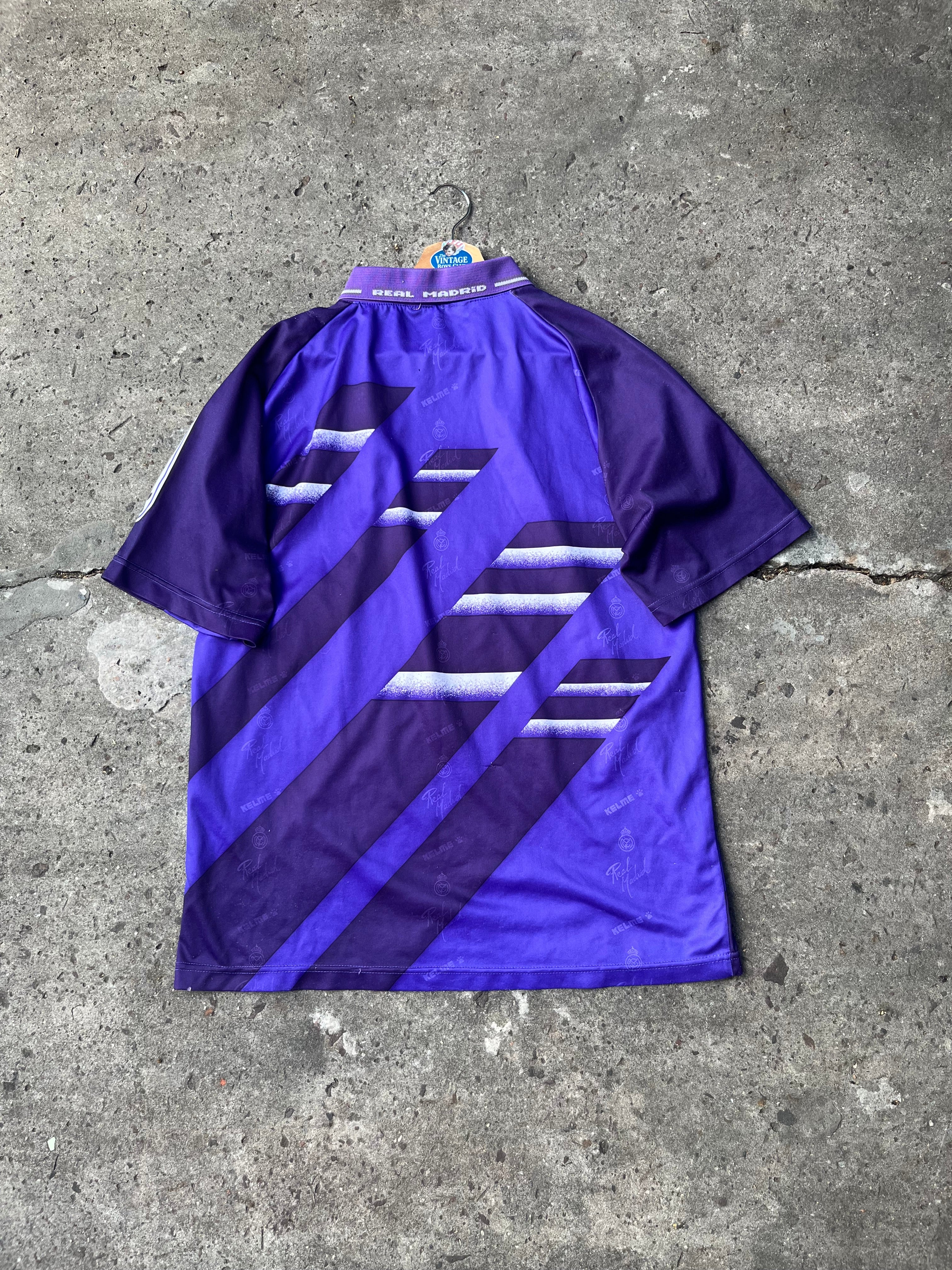 Camiseta Real Madird Kelme Suplente Violeta Original