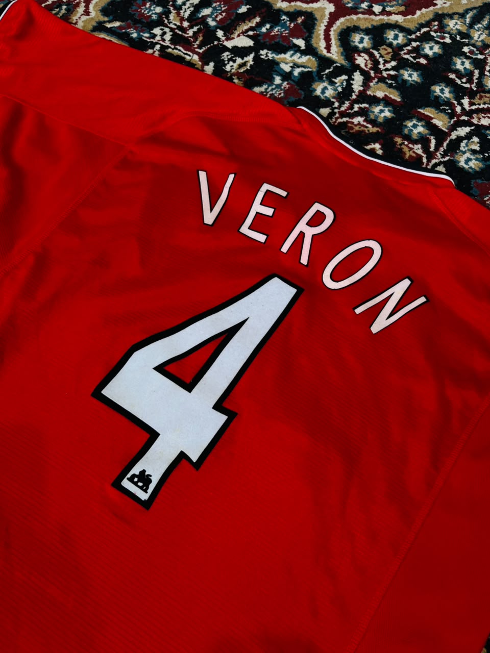Camiseta Manchester United 2002 de Verón Original