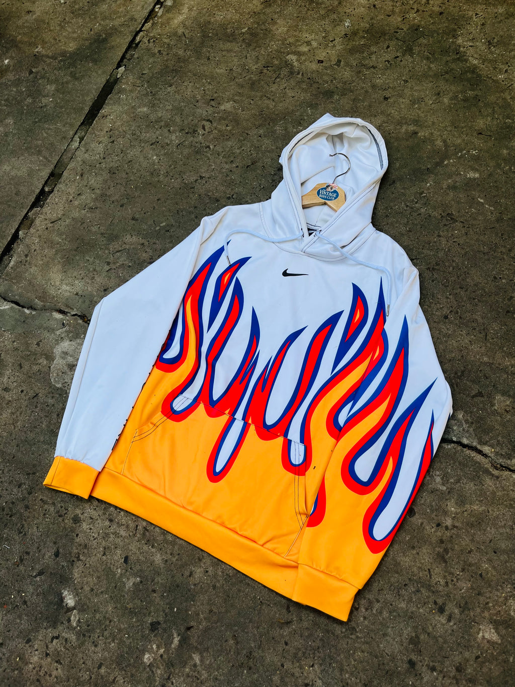 Buzo Nike Llamas Retro Original