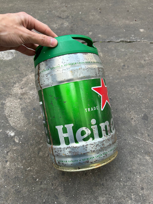 Barril Heineken de 5lt Vacío Vintage Original