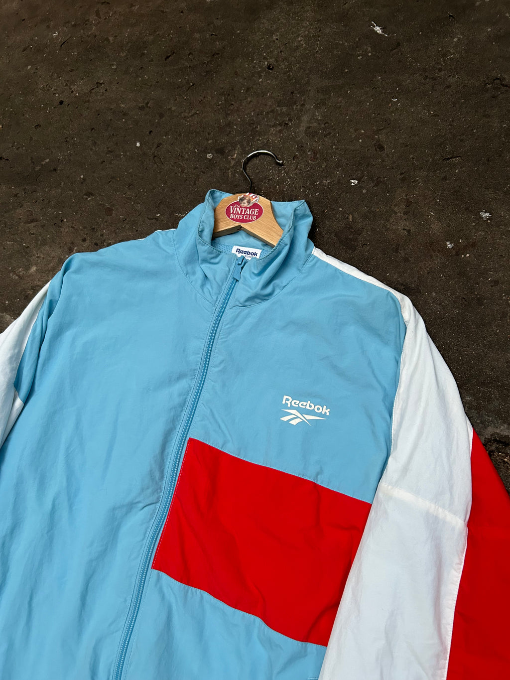 Campera Reebok Big Logo Rompeviento Original