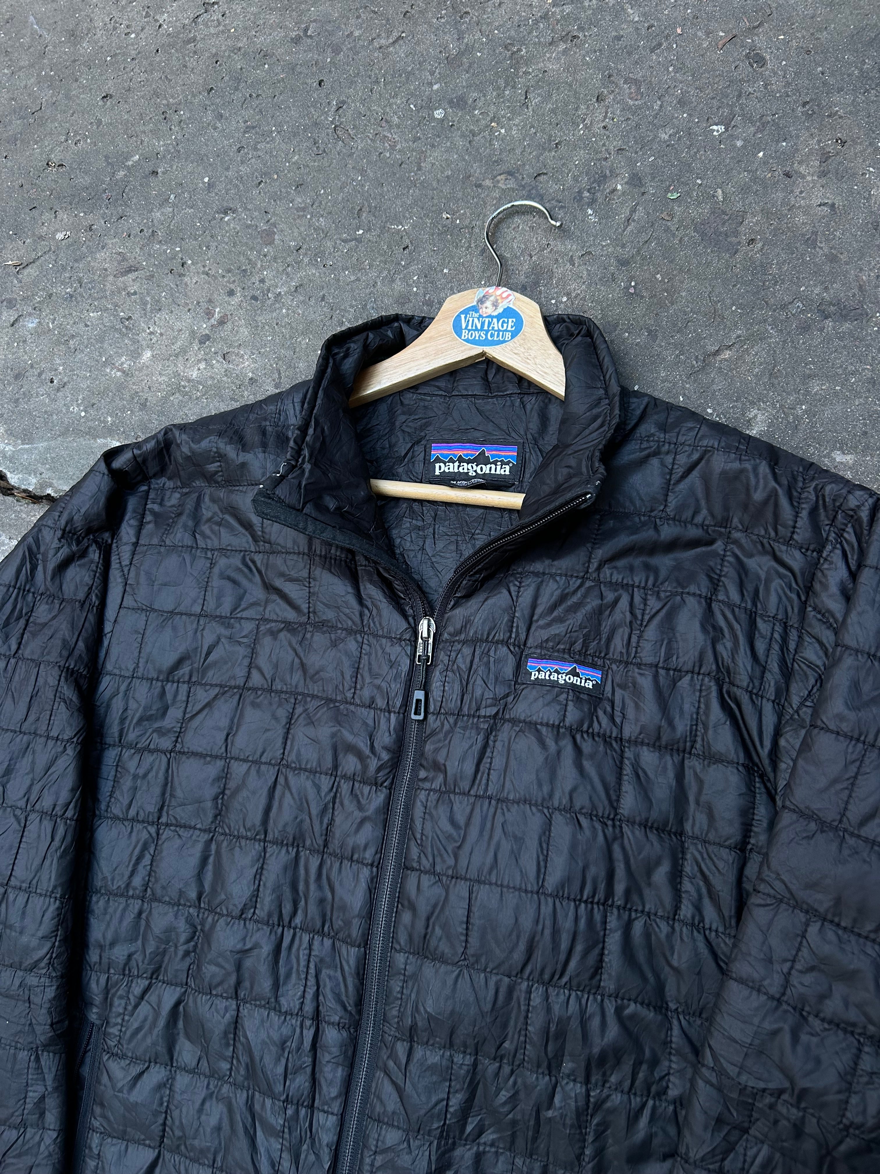 Campera Puffer Patagonia Negra Original
