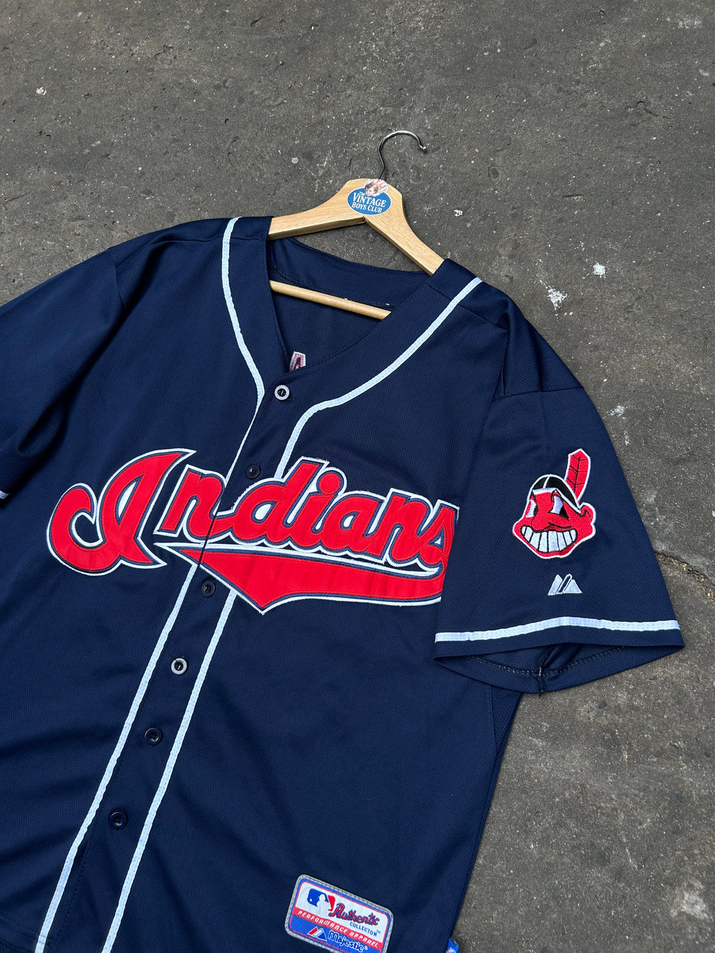 Camiseta Indians MLB Béisbol de Carmona