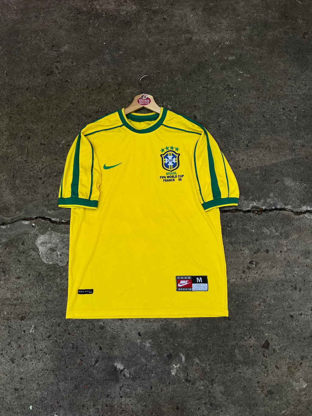 Camiseta Brasil 1998 de Roberto Carlos