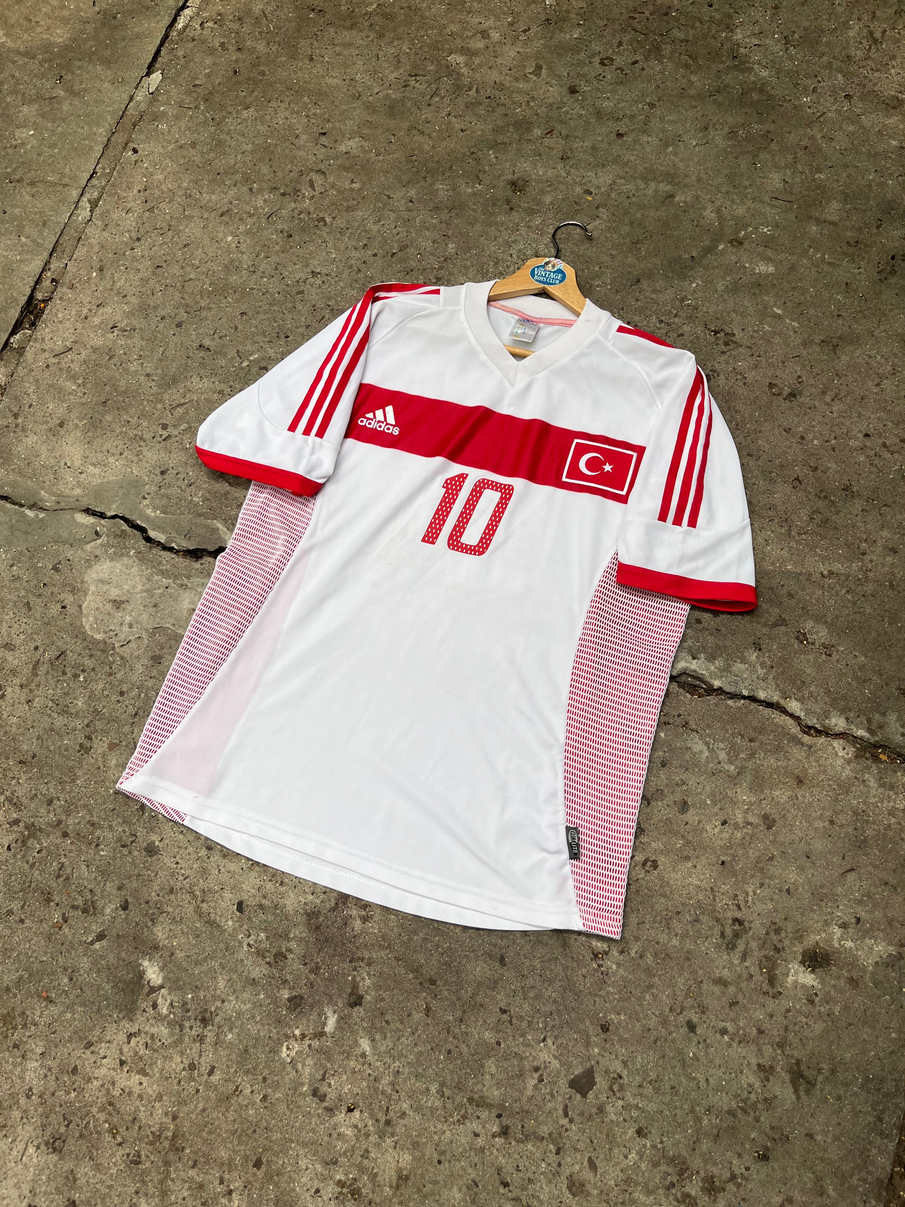 Camiseta Turquía 2002 De Utilería de Yildiray Basturk Original