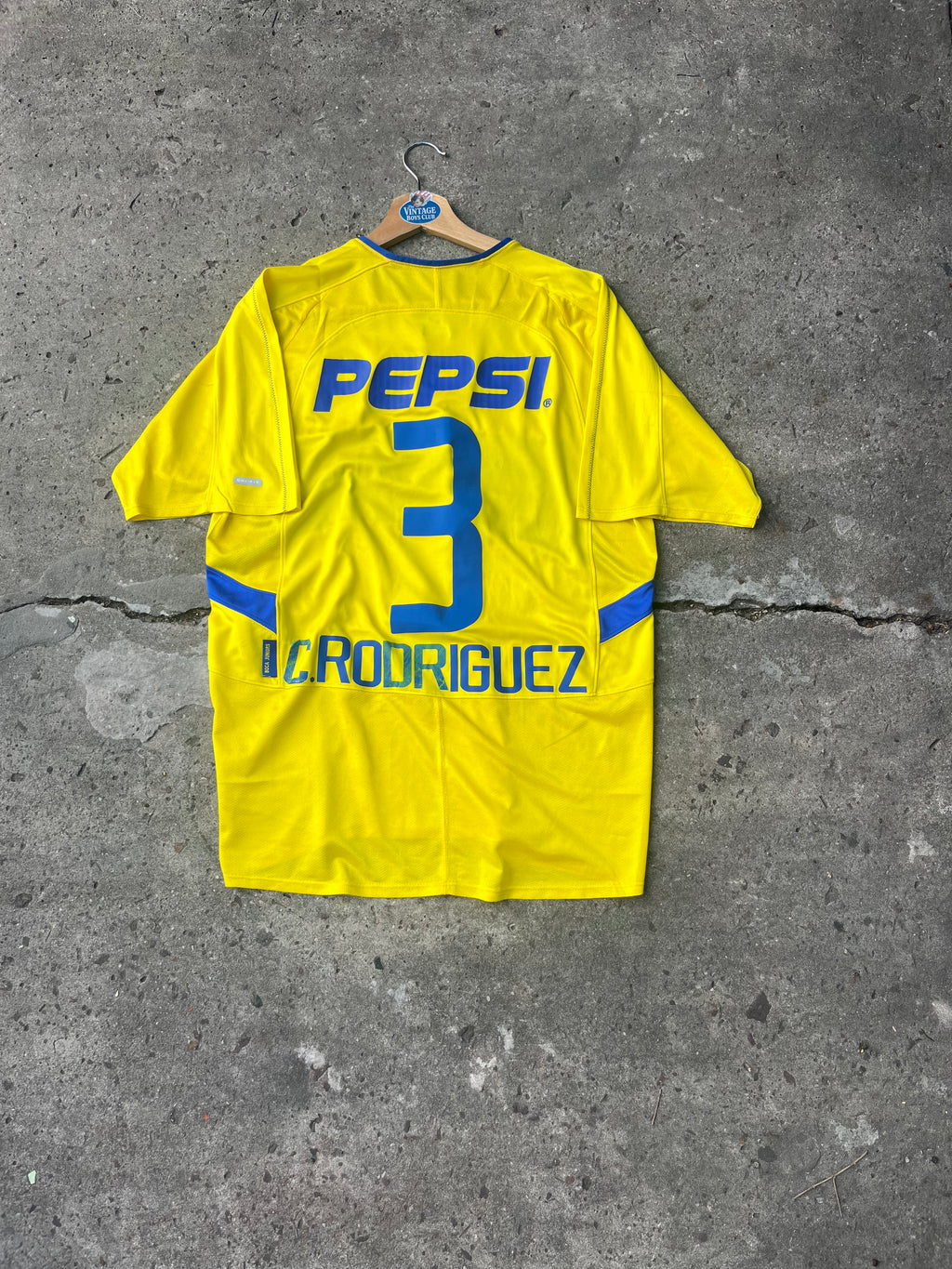 Camiseta Boca 2003 Amarilla de Clemente Rodríguez Original