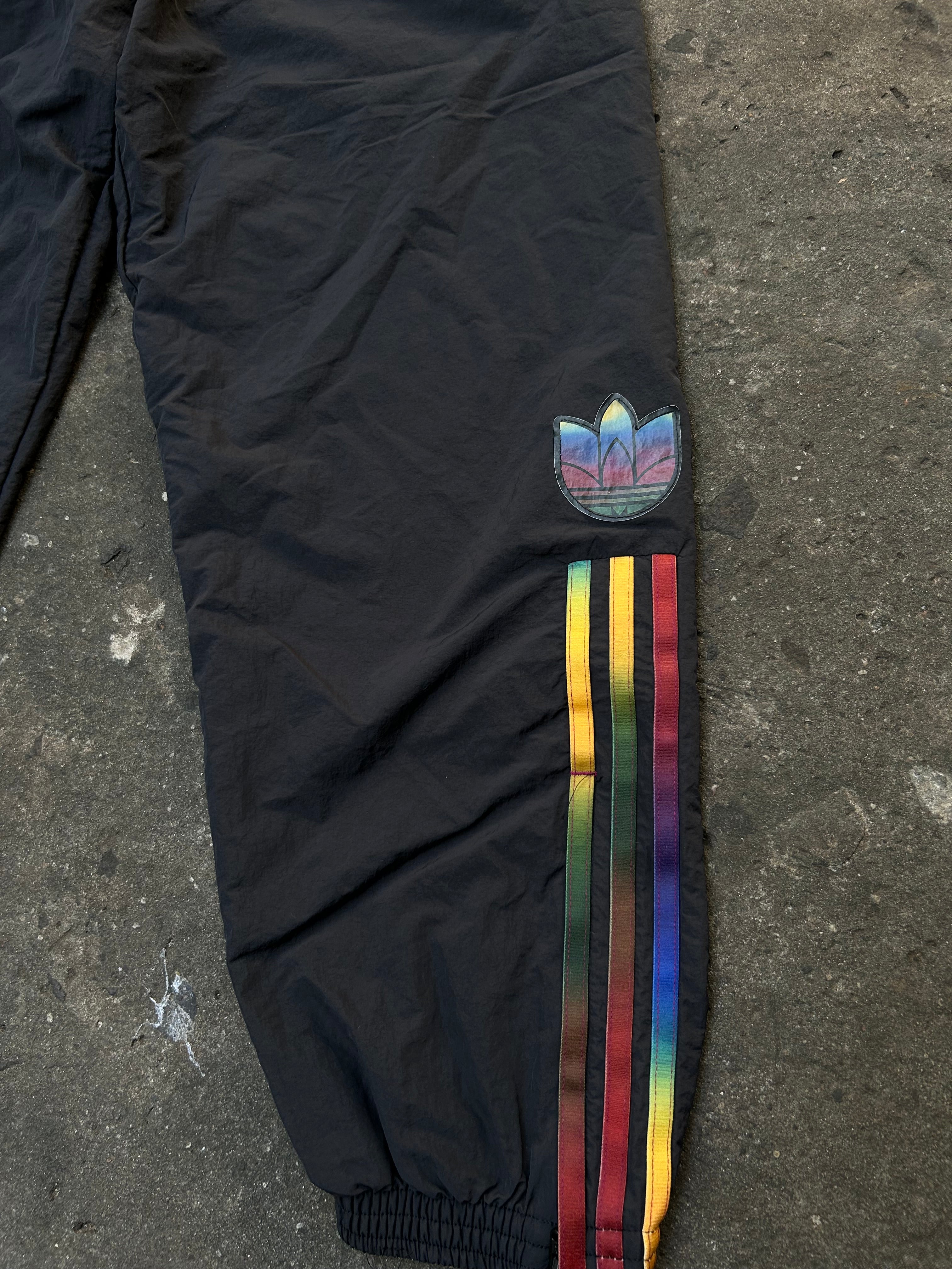 Pantalon Adidas Trifoglio Tracks Pants Adicolor Rompeviento Original
