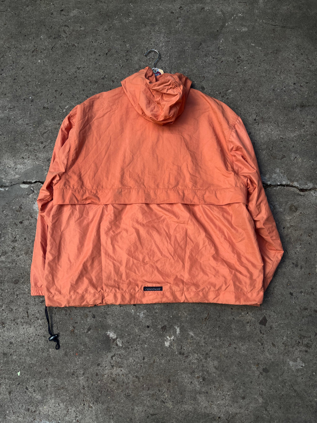 Buzo Anorak Reebok Rompeviento Original