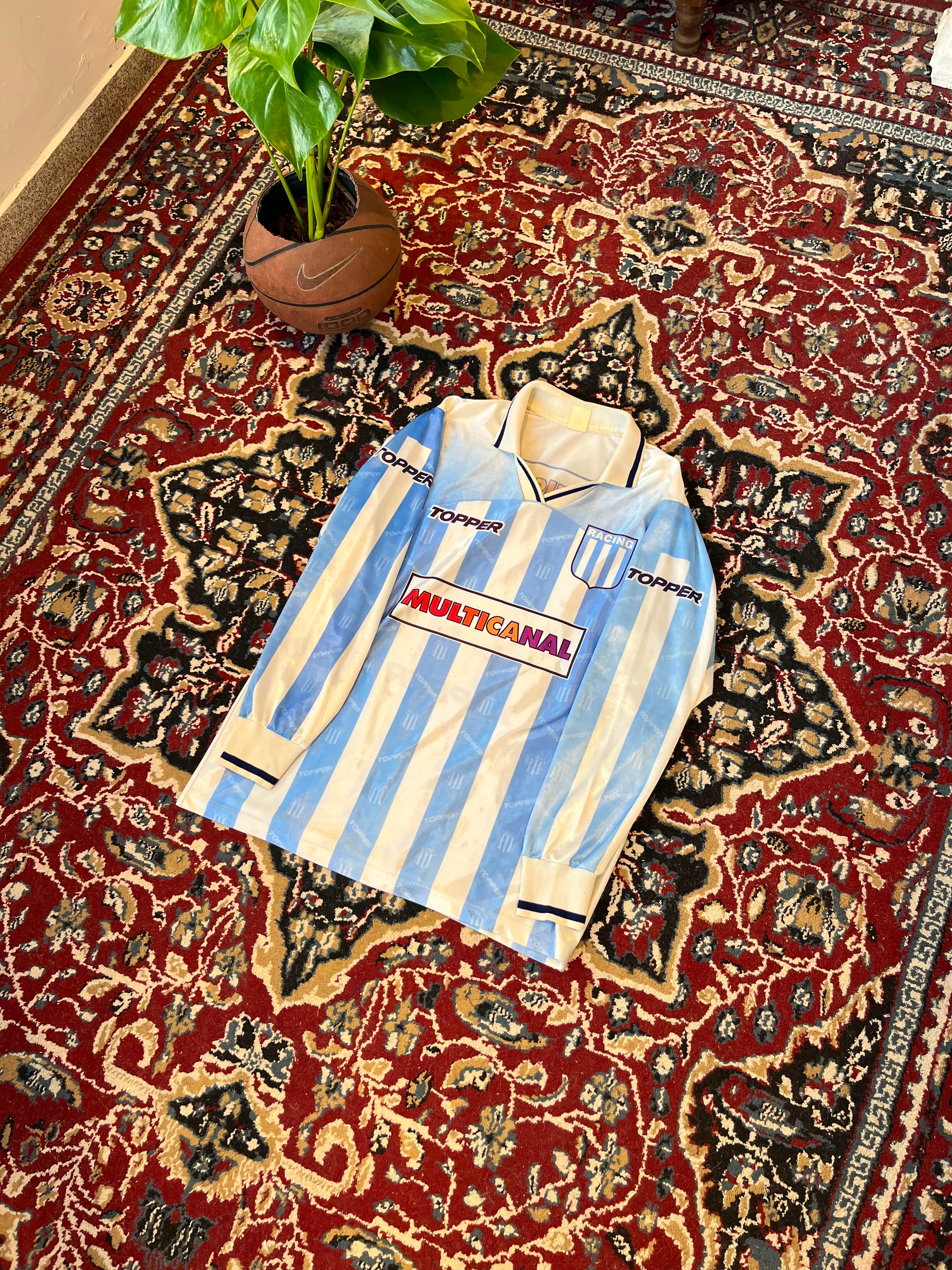 Camiseta Racing 95' Topper Manga Larga Original
