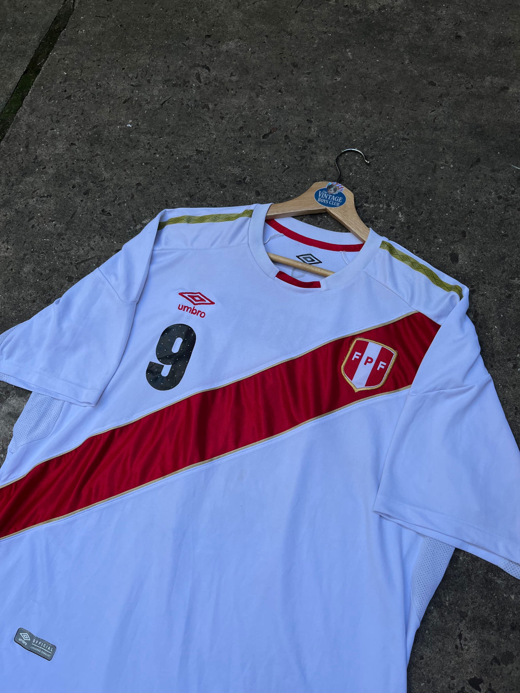 Camiseta Peru de Paolo Guerrero Original