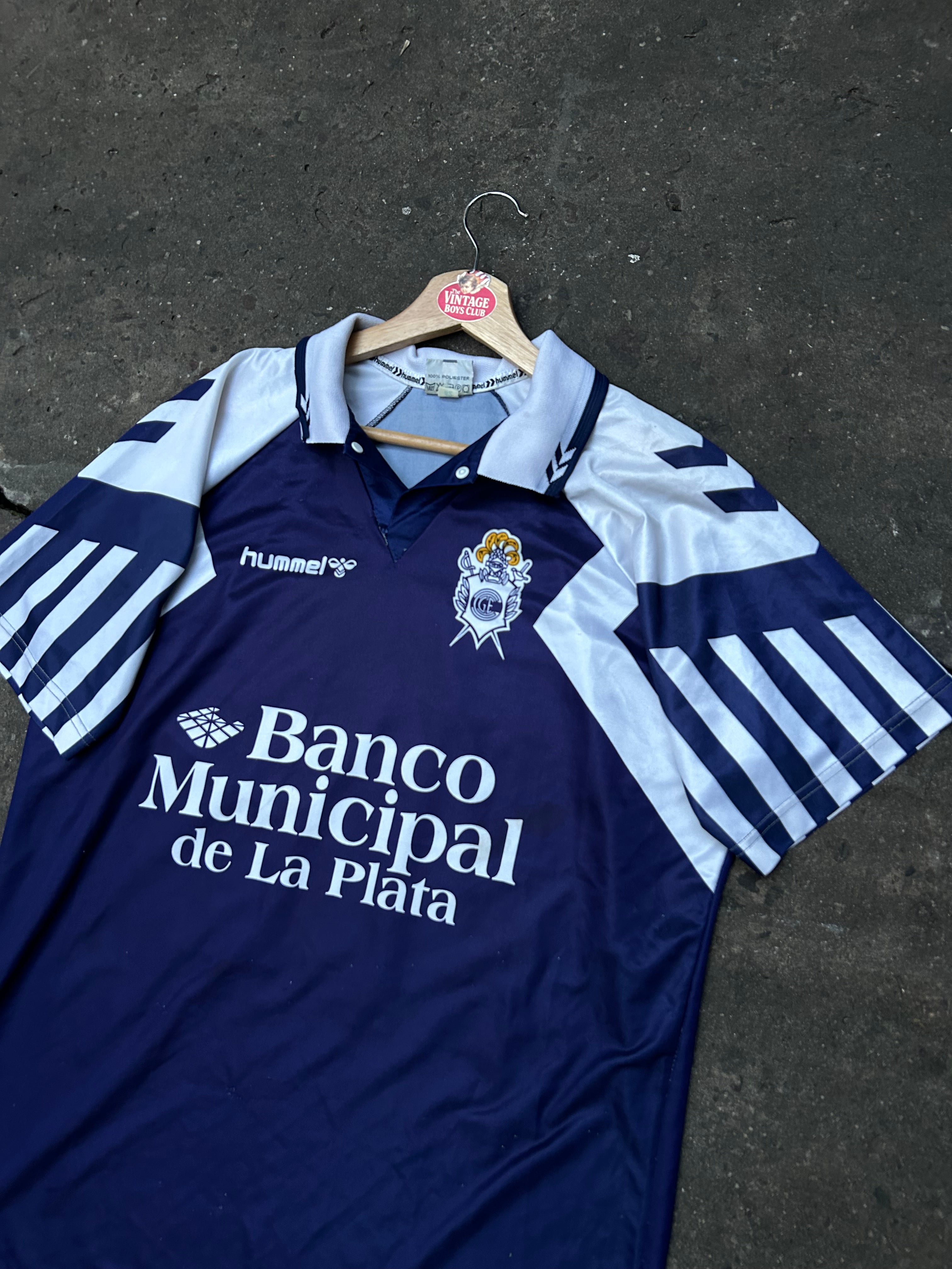 Camiseta Gimnasia Del 96' de Juego de Pedro Troglio