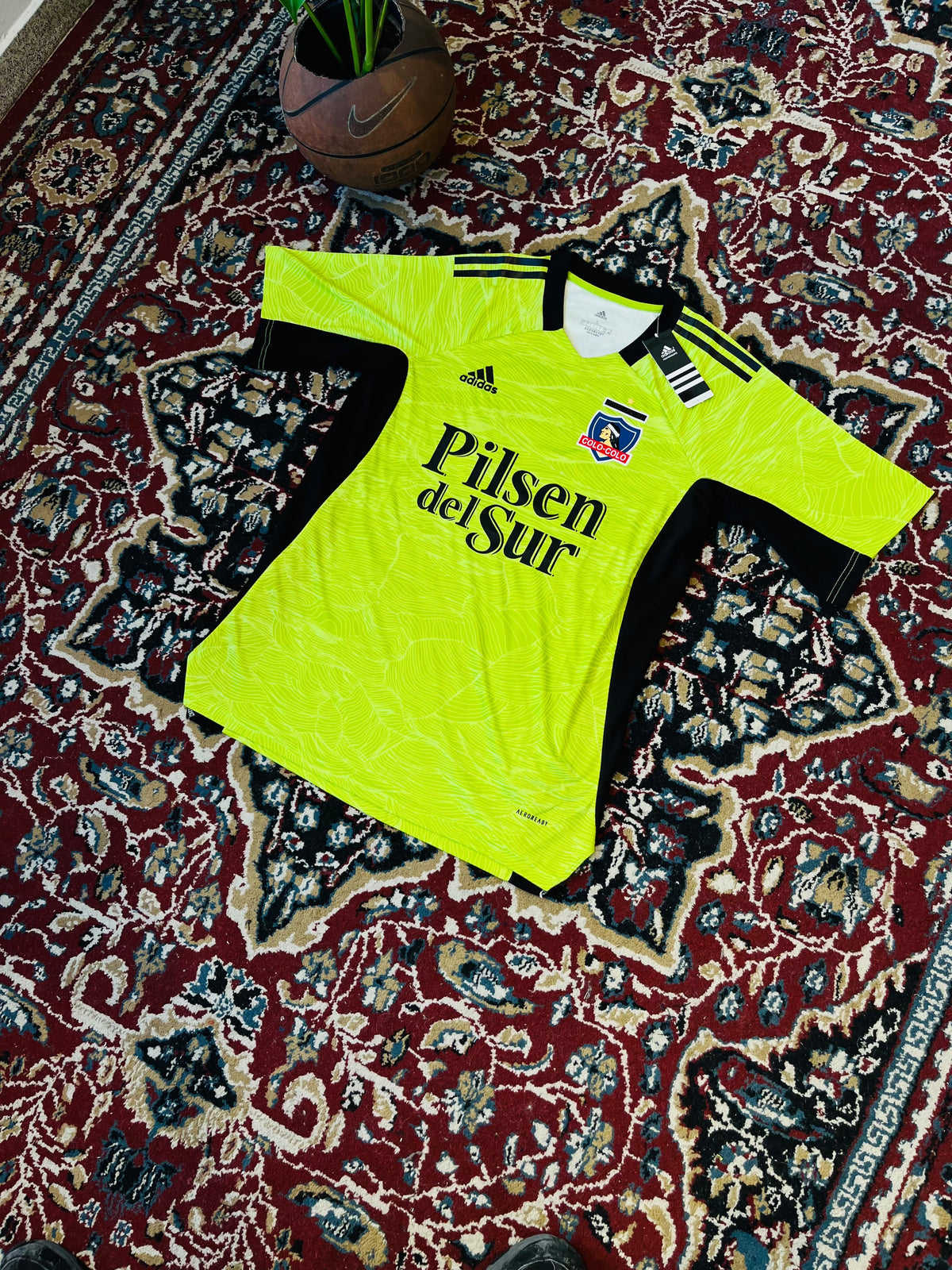 Camiseta Colo-Colo Arquero 2021 Nueva con Etiqueta Original