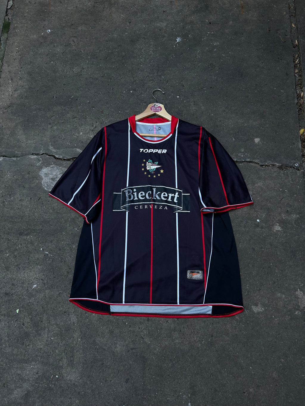 Camiseta Estudiantes 2006 Suplente de Juego de Calderón
