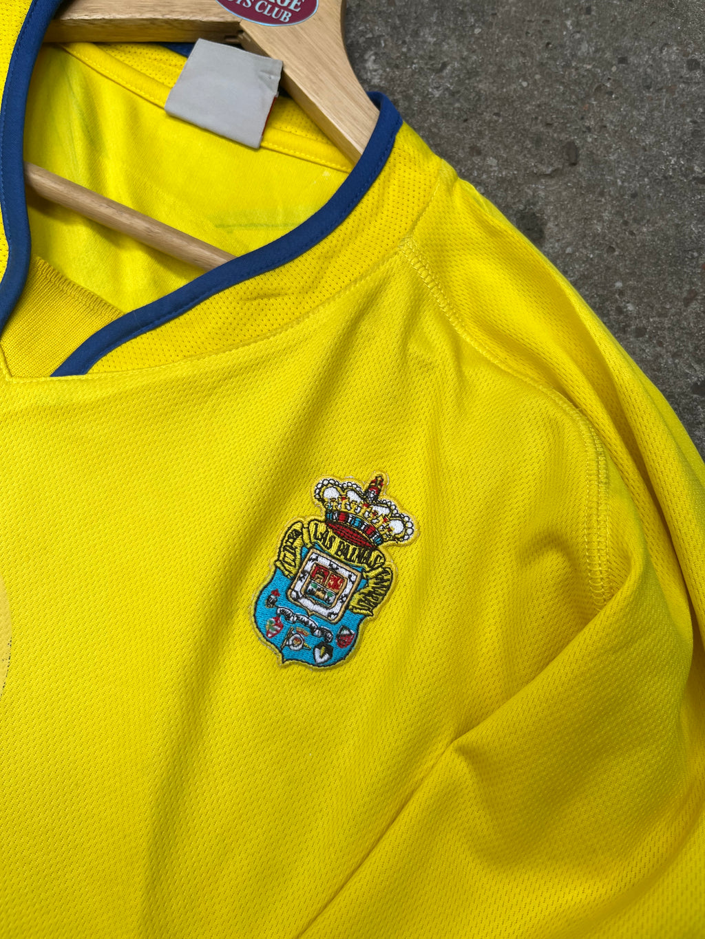 Camiseta Las Palmas 2004/05 De Juego de Siro Darino