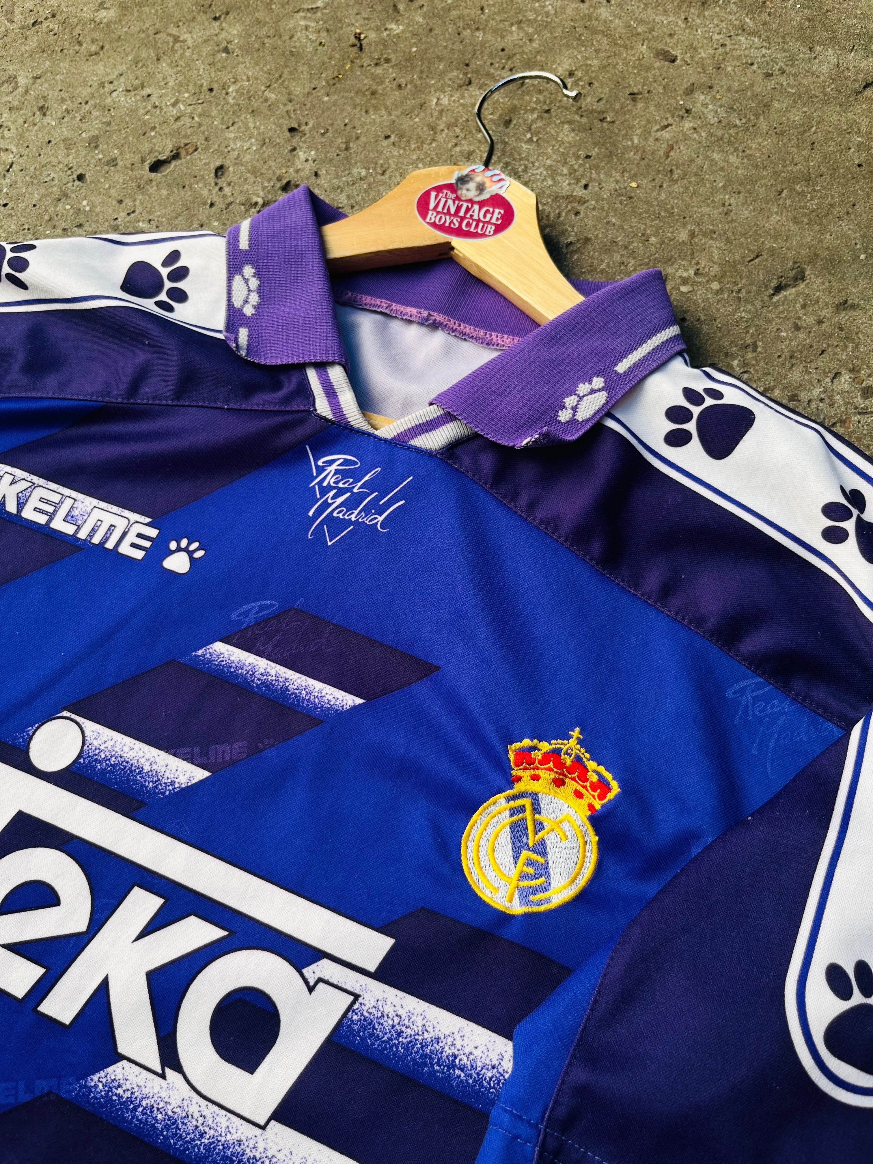 Camiseta Real Madird Kelme Suplente Violeta Original
