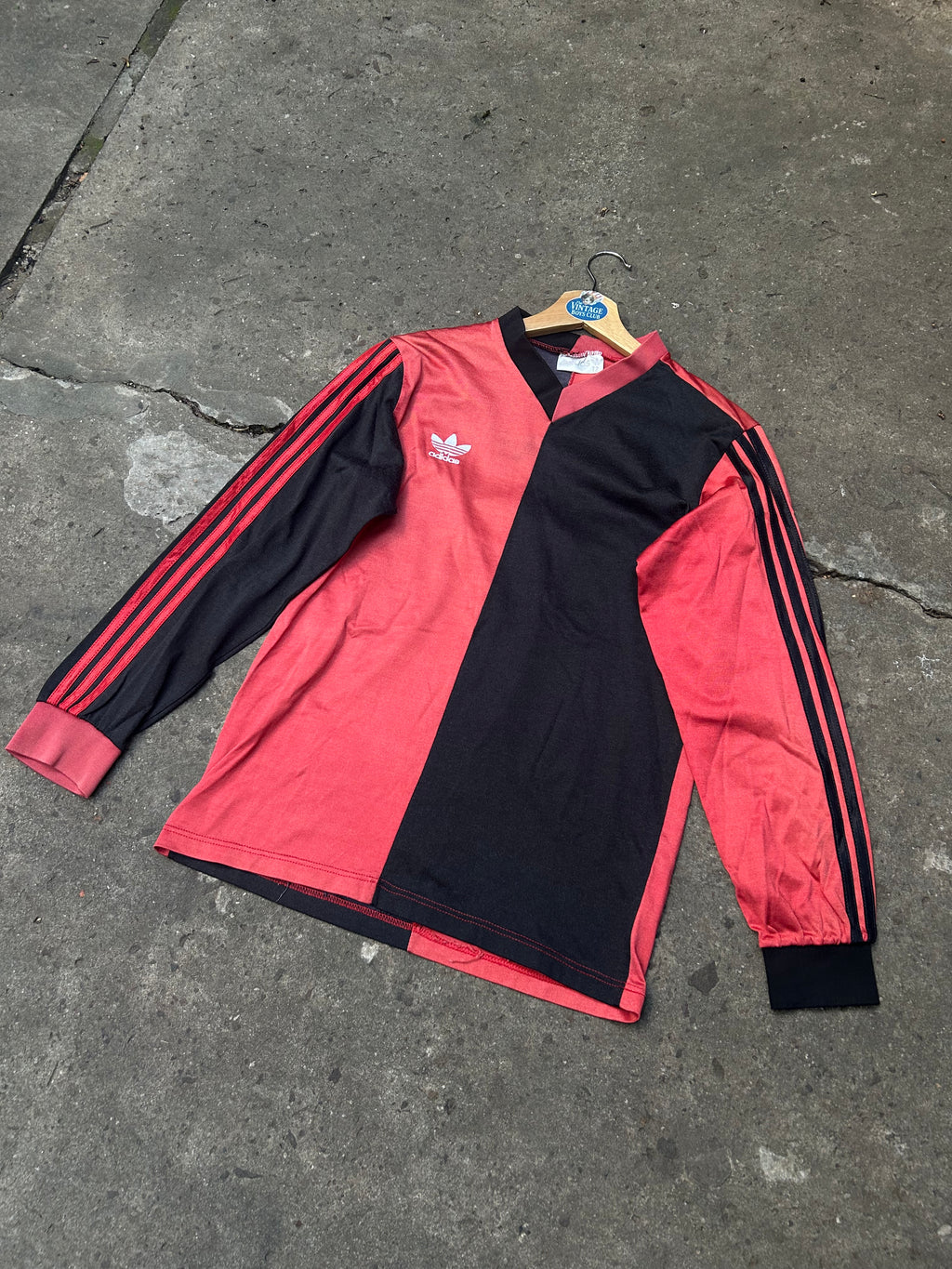 Camiseta Newell's Adidas 90s Manga Larga Original