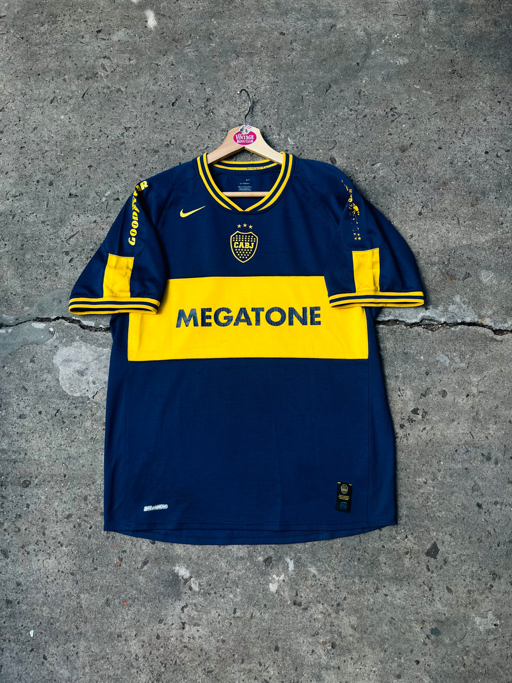 Camiseta Boca 2006 Titular Versión Jugador Original