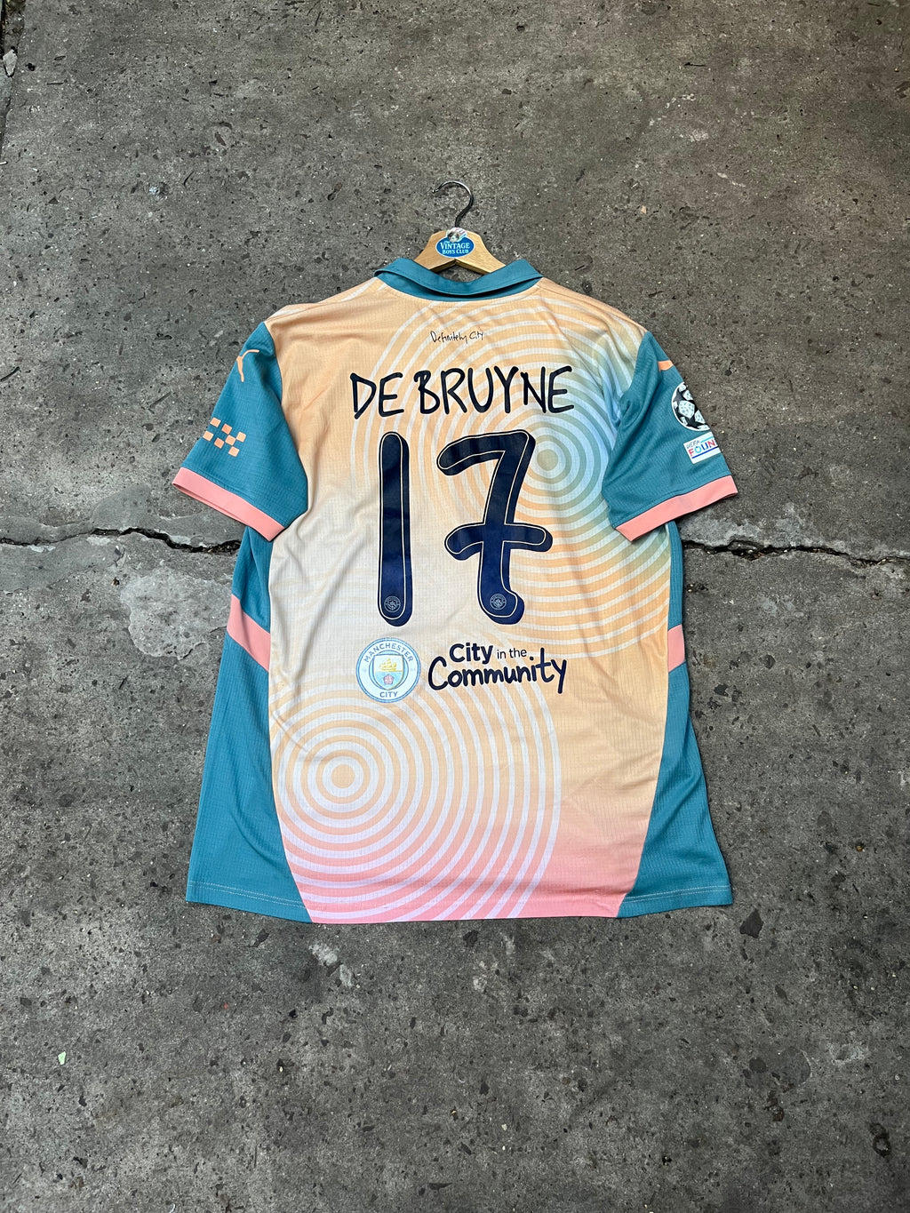 Camiseta Manchester City 2024 Kevin De Bruyne Original
