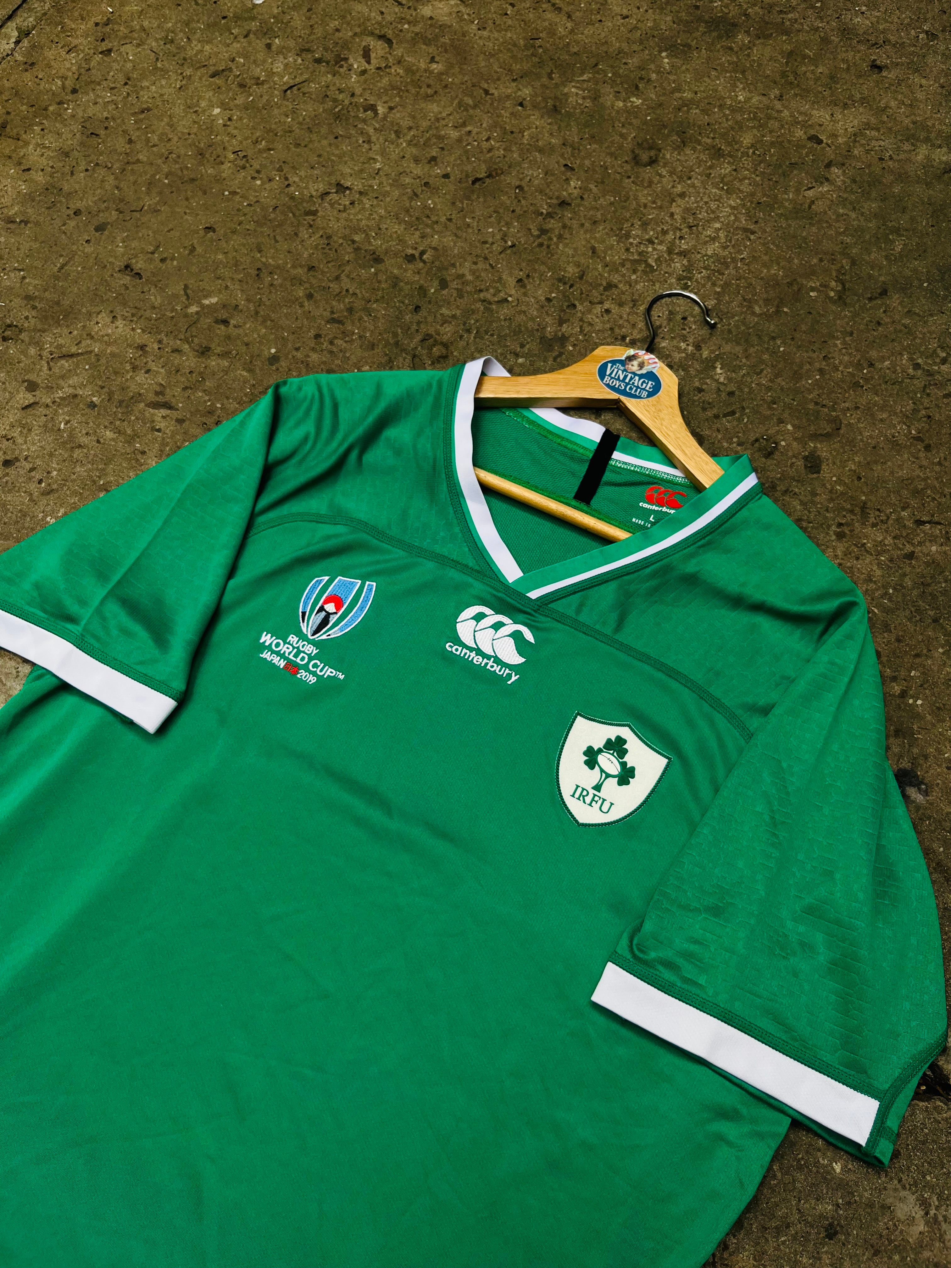 Camiseta Irlanda Rugby Mundial 2019 Original