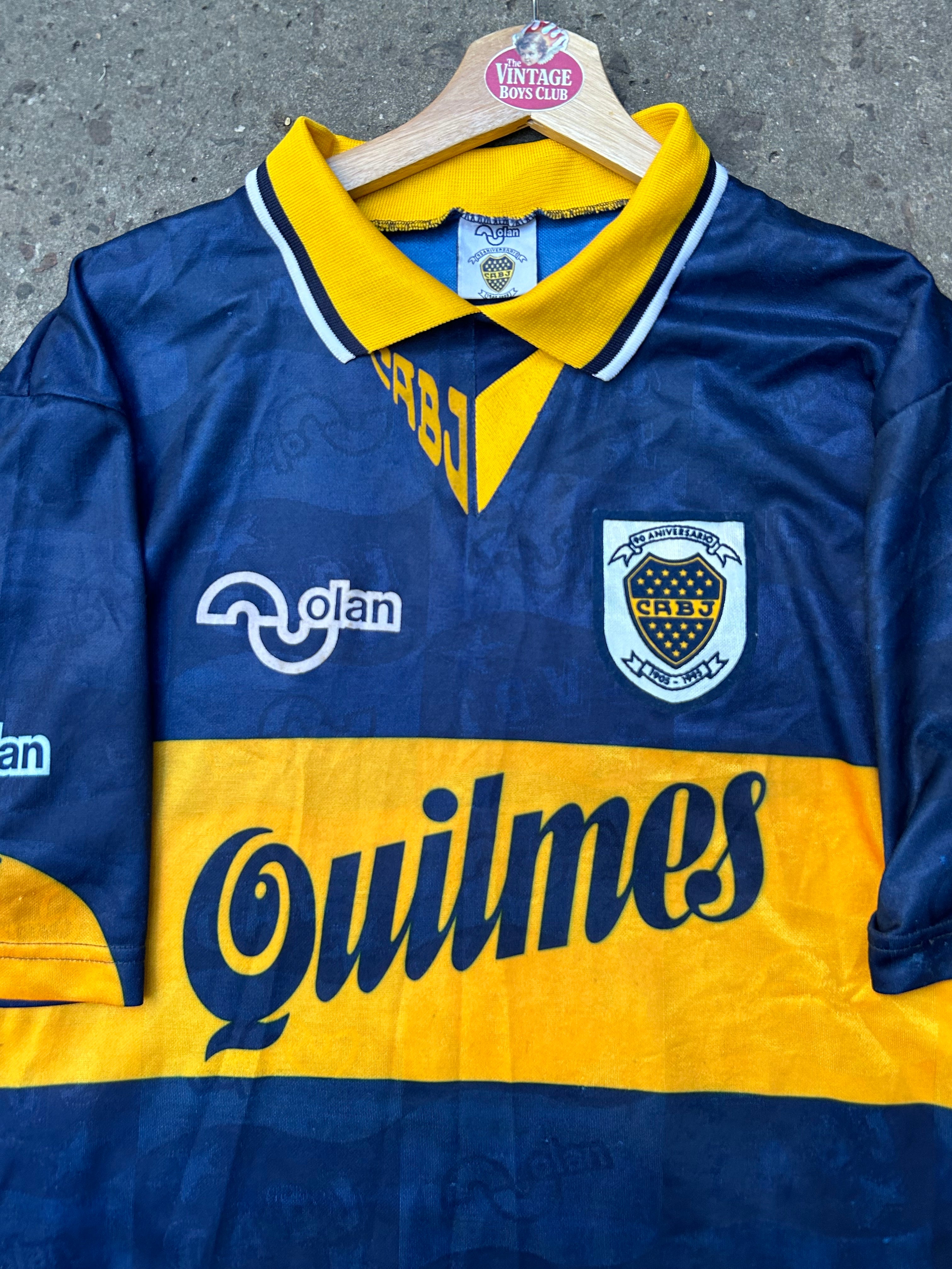 Camiseta Boca 1996 Quilmes de Juego