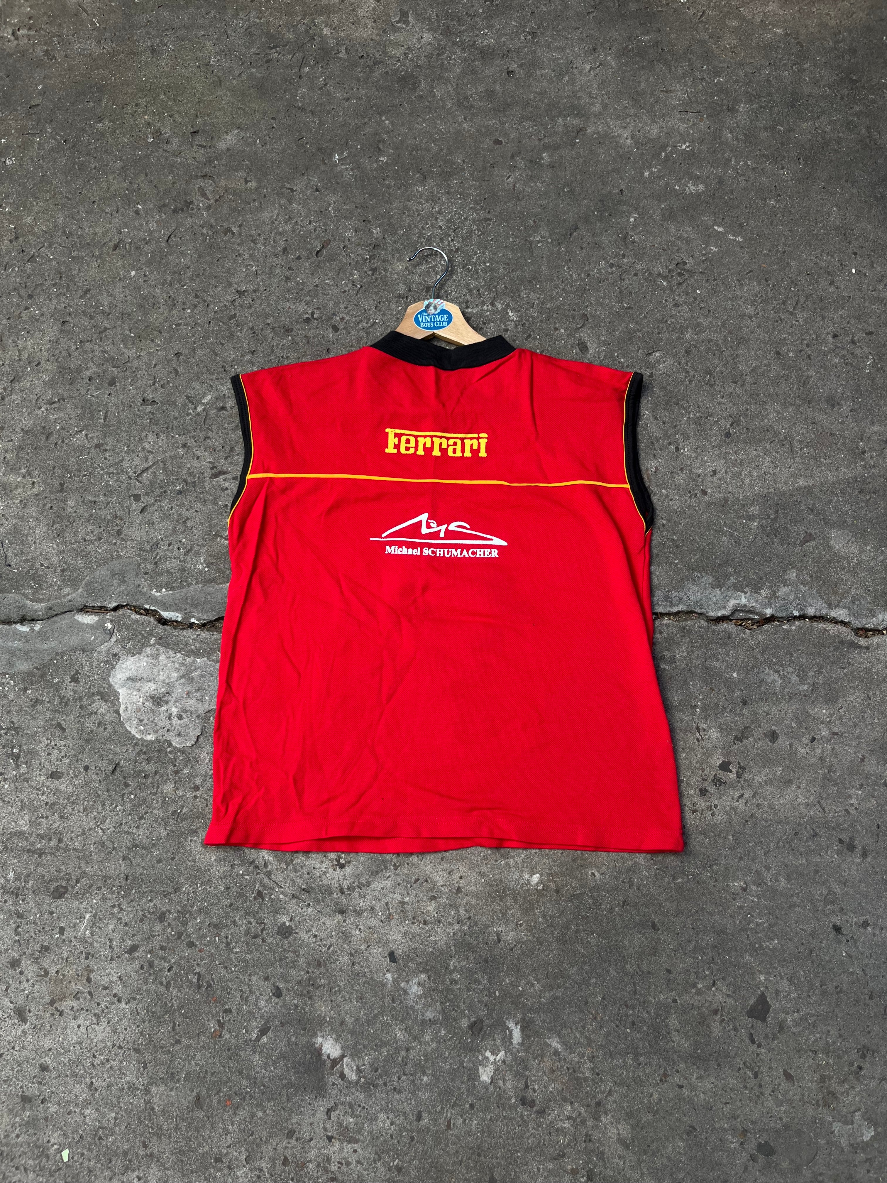 Musculosa Ferrari Michael Schumacher Vintage