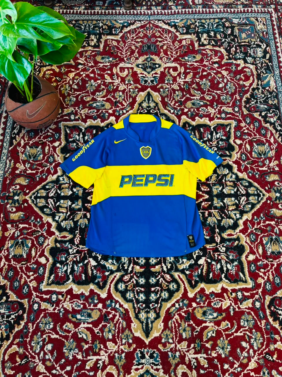 Camiseta Boca 2004 Versión Jugador Original