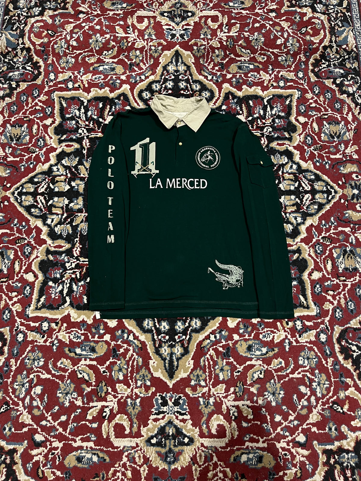 Chomba La Merced Polo Team Manga Larga Original