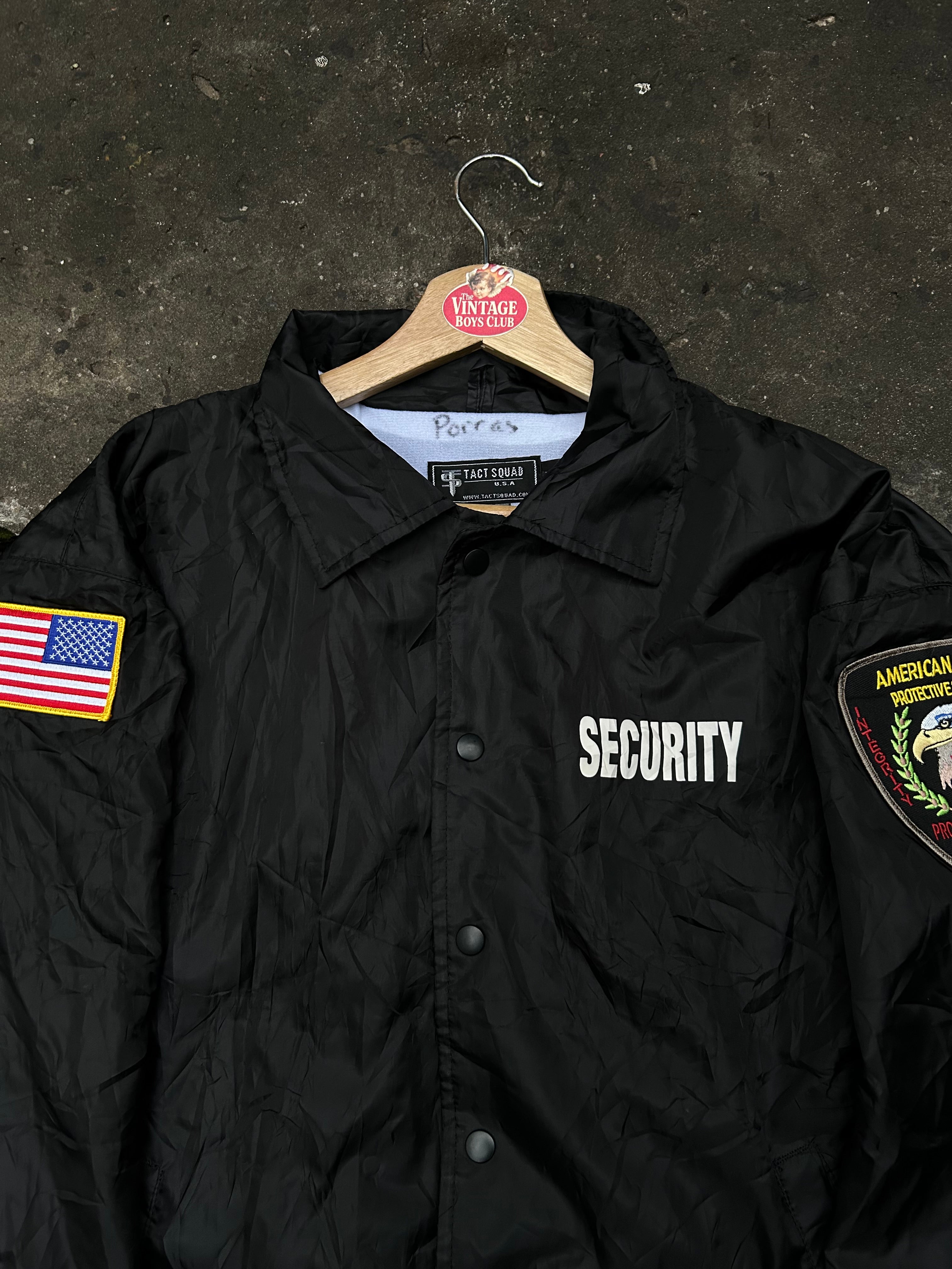 Campera Seguridad de Estados Unidos Rompeviento Original
