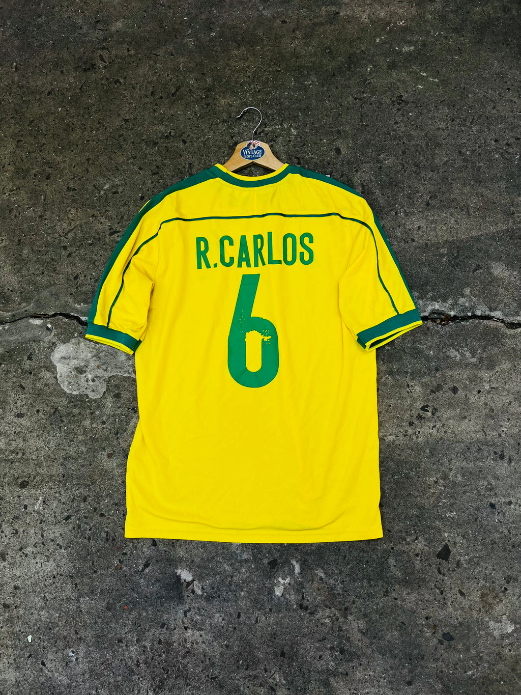 Camiseta Brasil 1998 de Roberto Carlos