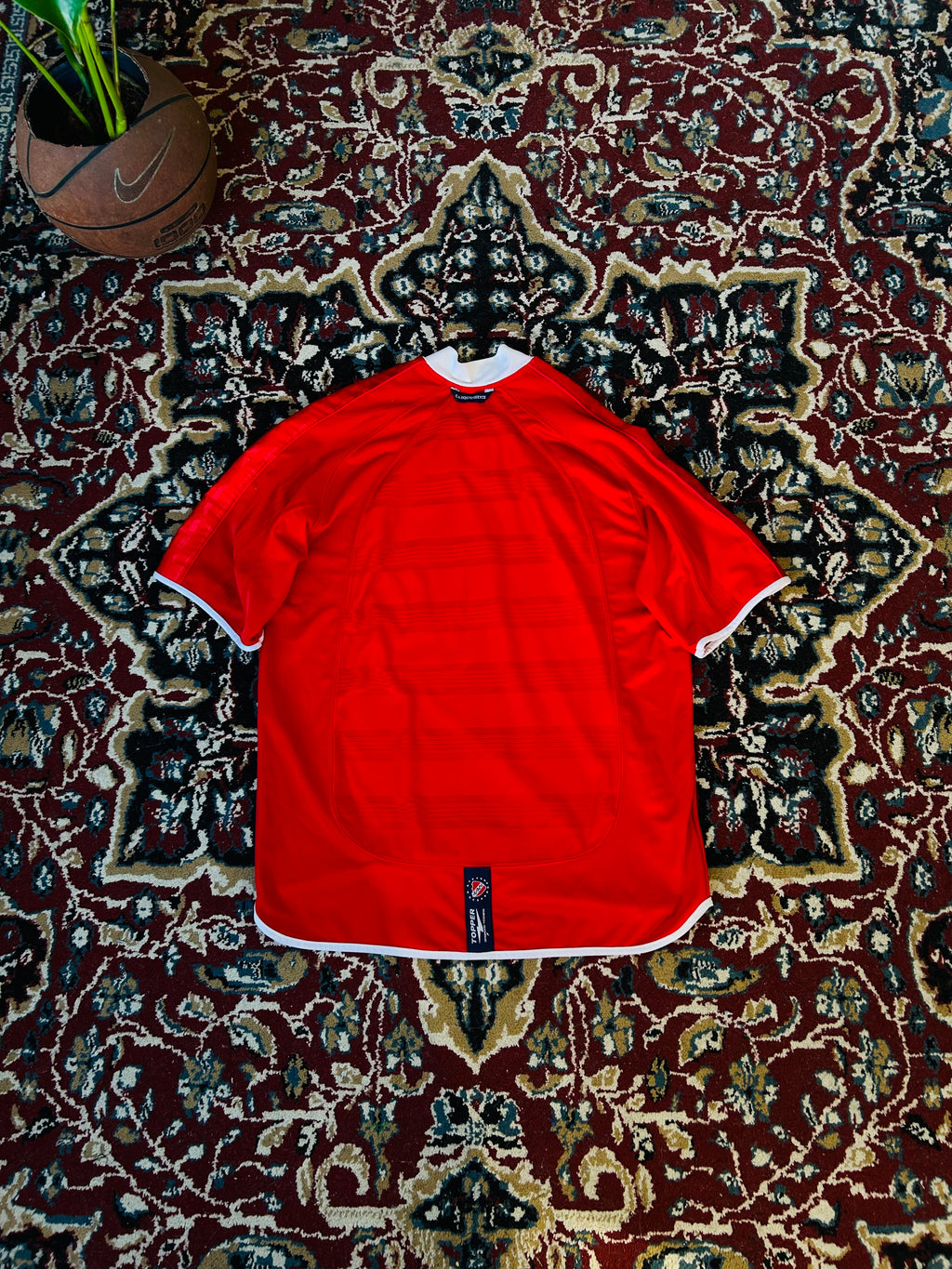 Camiseta Independiente 2002 Titular Autografiada Original
