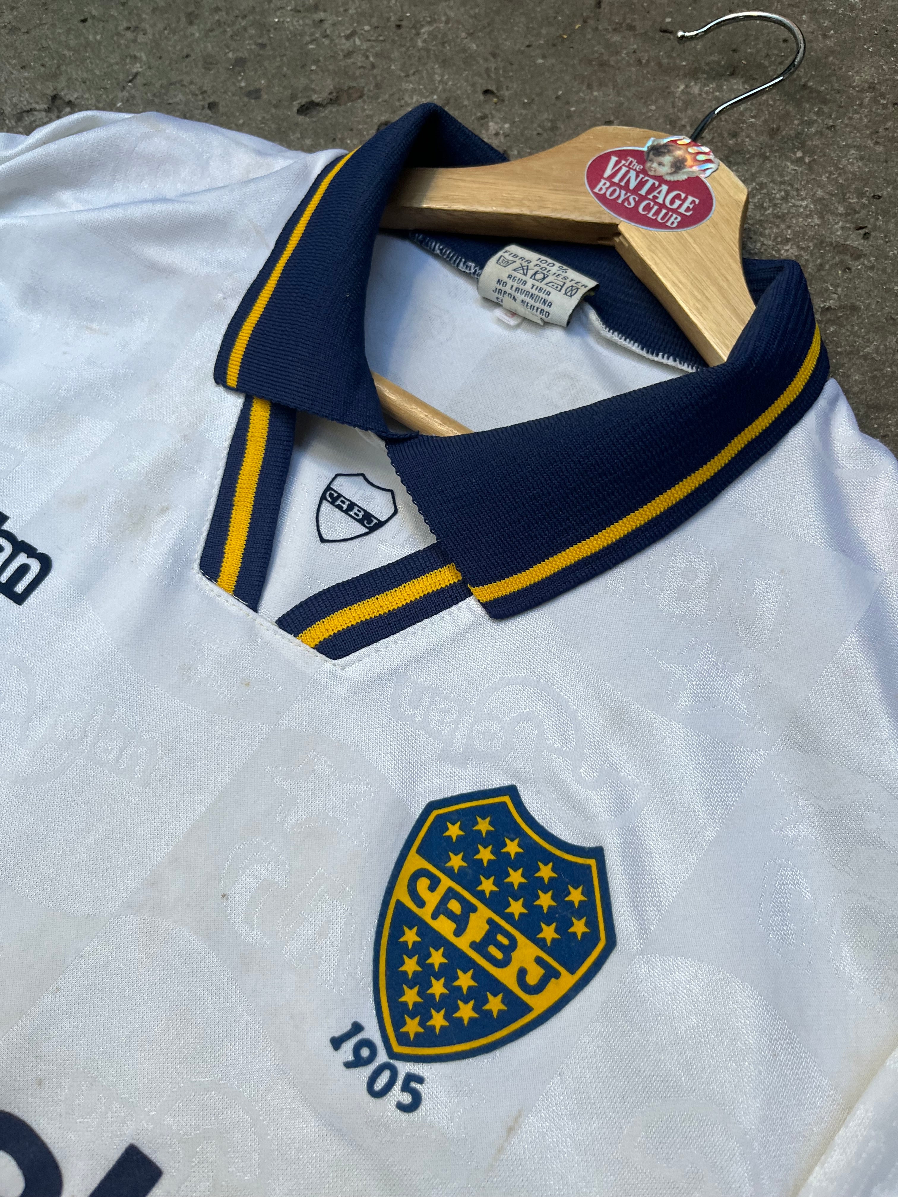 Camiseta Boca 1996 Olan Suplente Manga Larga Original