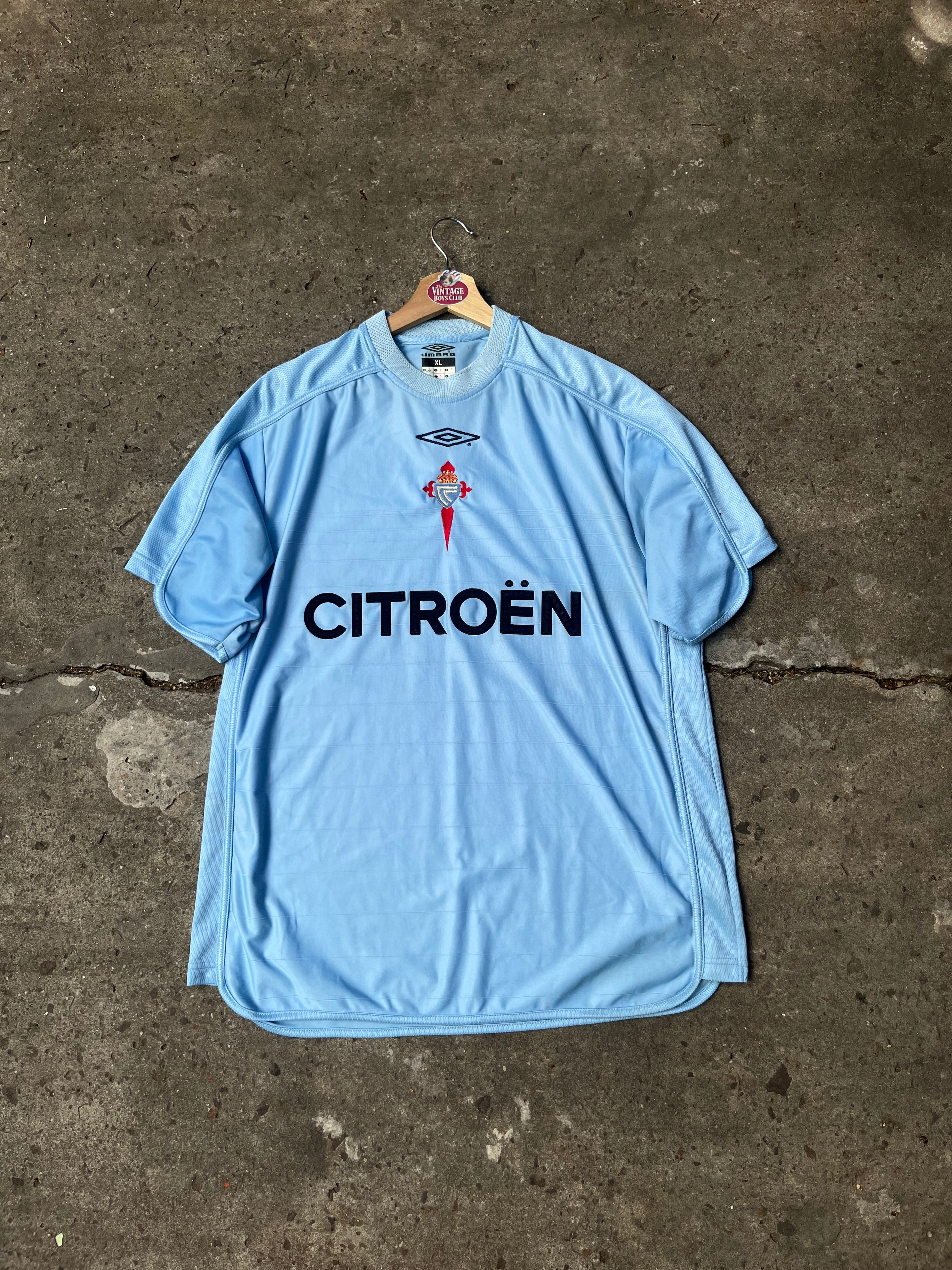 Camiseta Celta Vigo 2006 Título Umbro Original