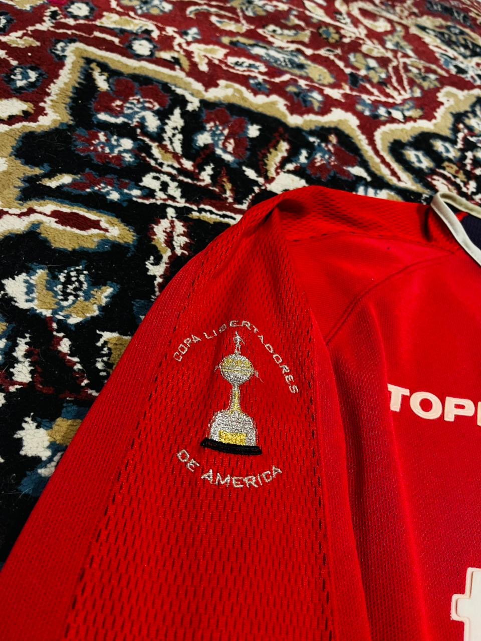Camiseta Independiente 2003 Libertadores de Juego de Castillo