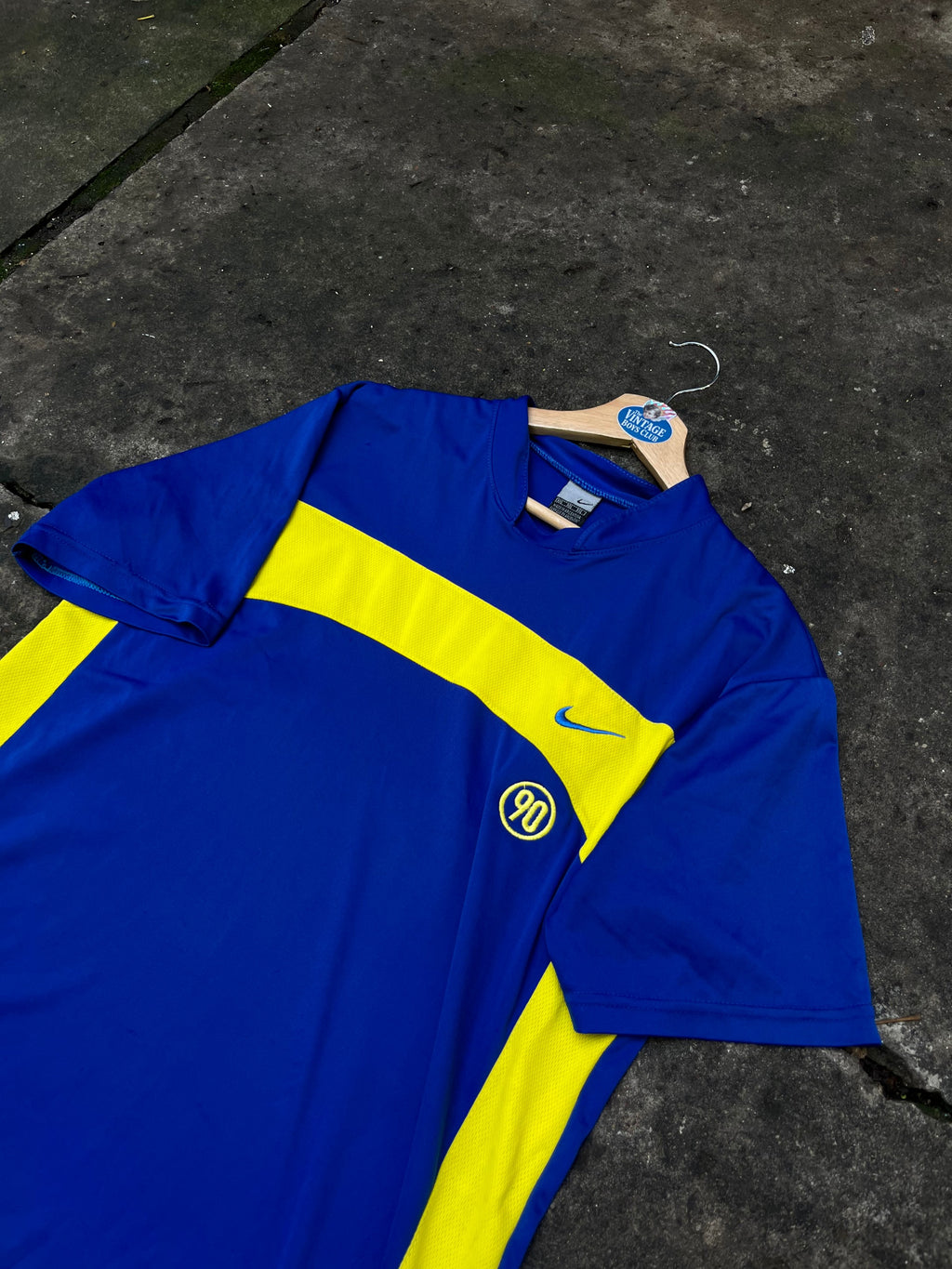 Remera Boca Nike Total 90 Retro