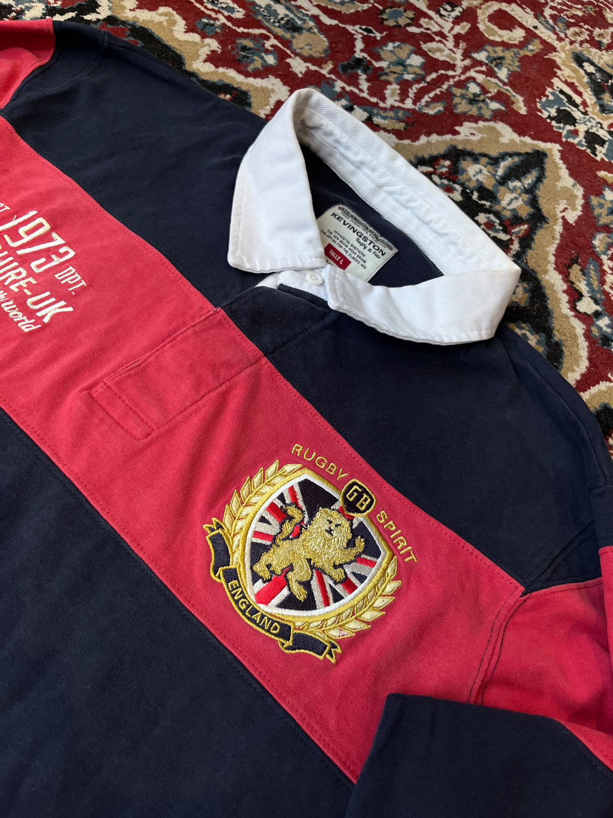 Buzo Rugby Inglaterra Vintage Original