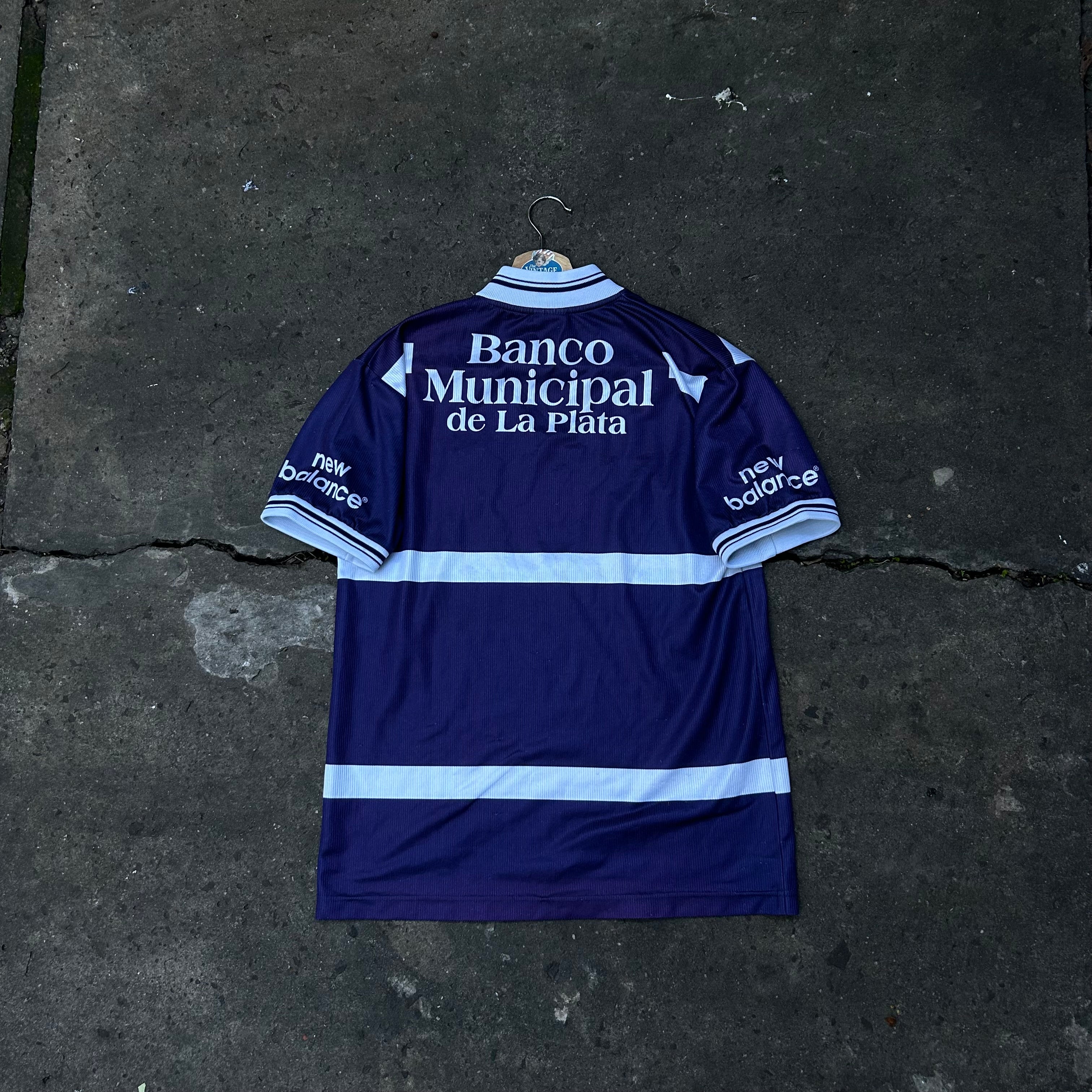 Camiseta Gimnasia New Balance 1998 Suplente Original